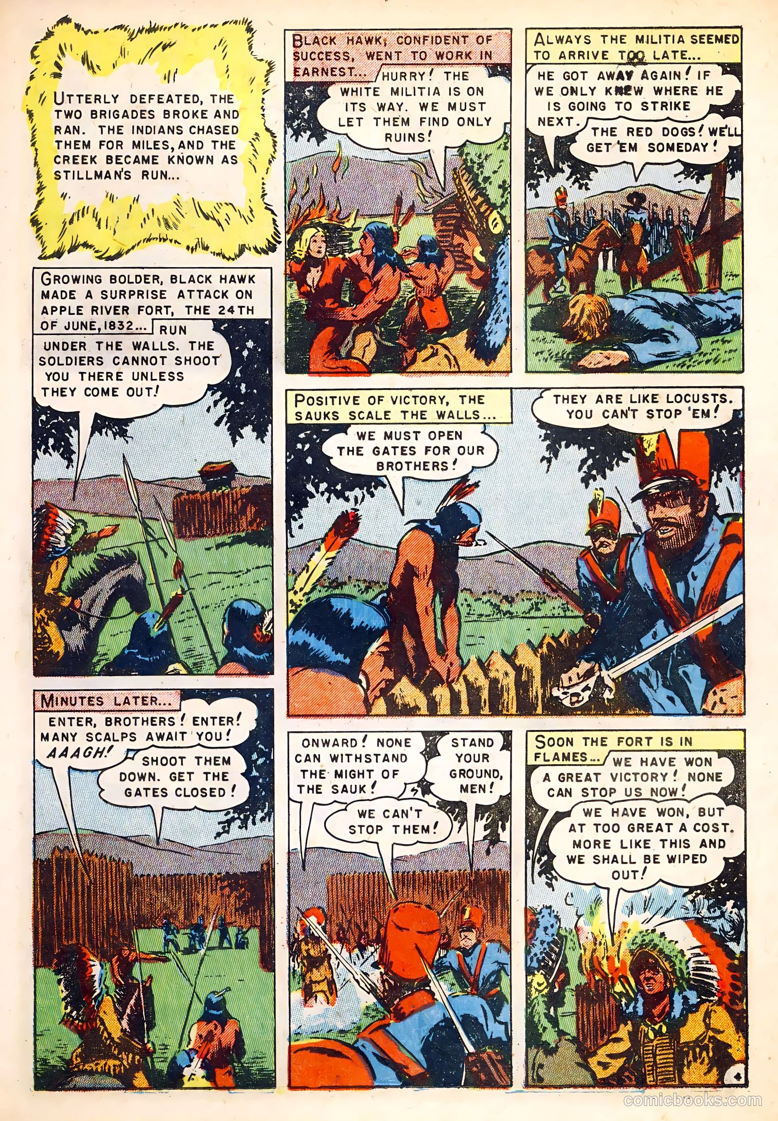 Fighting Indians of the Wild West #1 — page 23 of 36