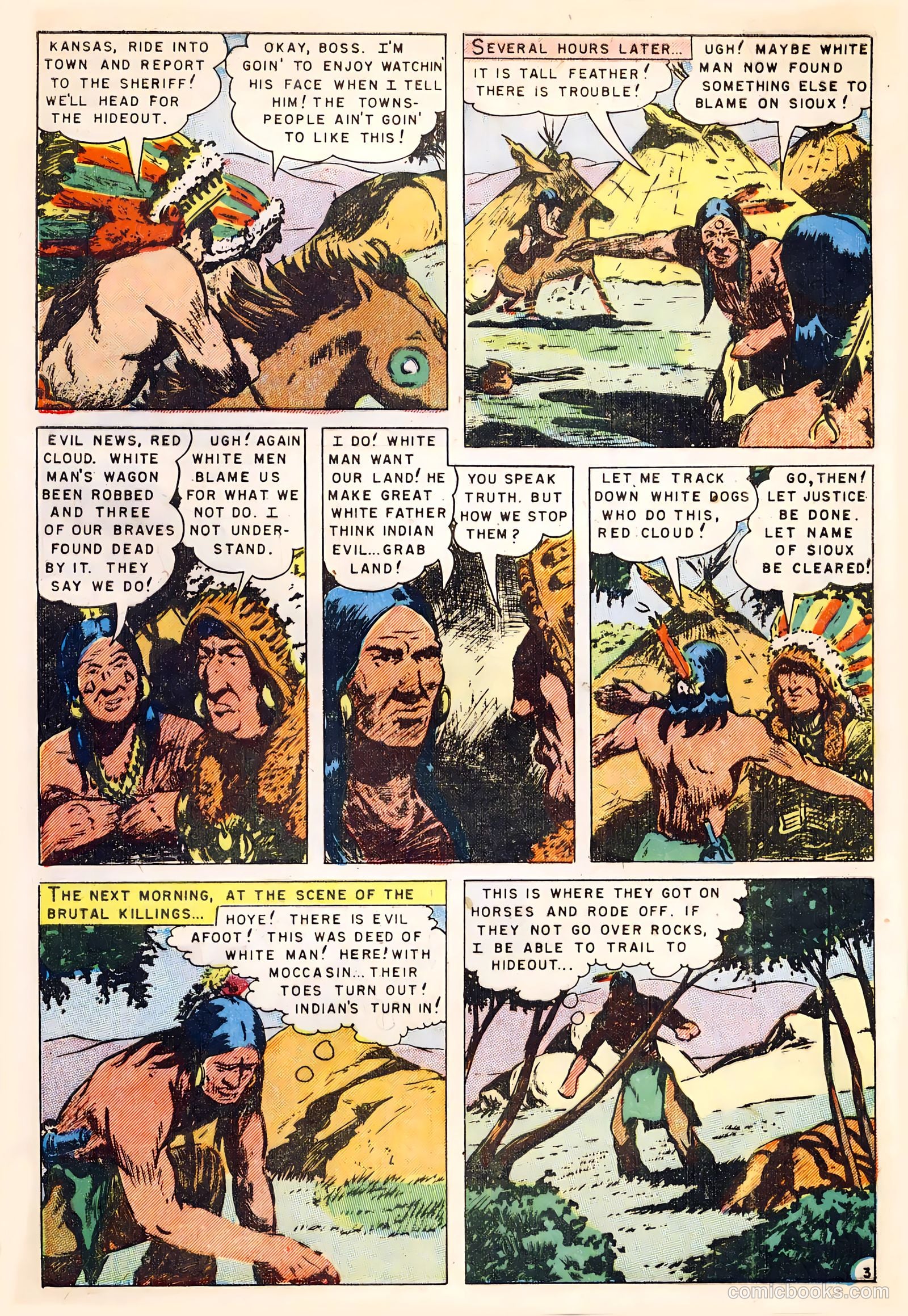 Fighting Indians of the Wild West #1 — page 29 of 36