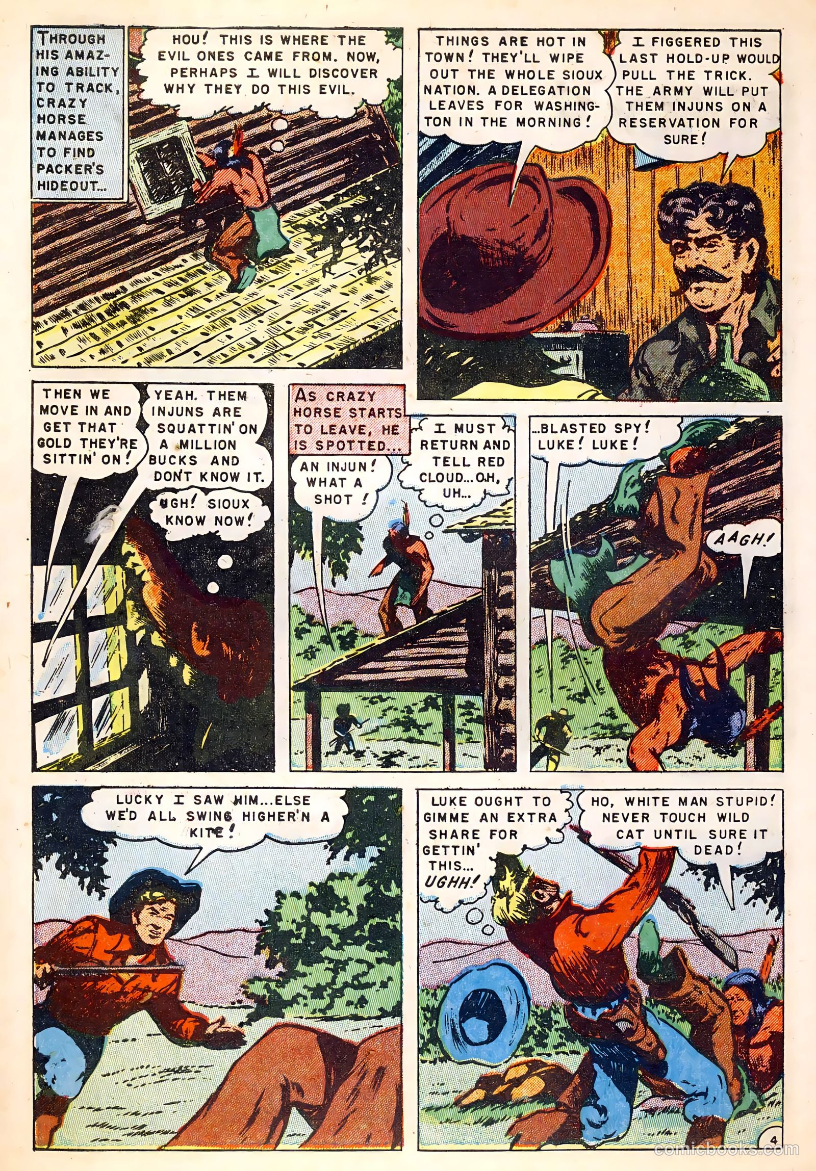 Fighting Indians of the Wild West #1 — page 30 of 36