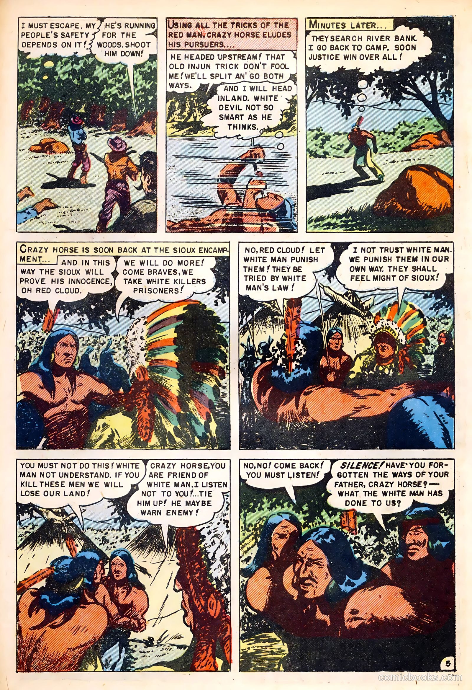 Fighting Indians of the Wild West #1 — page 31 of 36