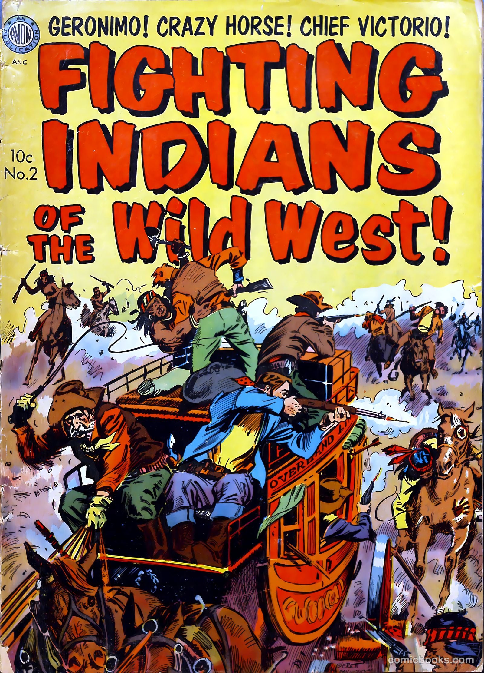 Fighting Indians of the Wild West #2 — page 1 of 36