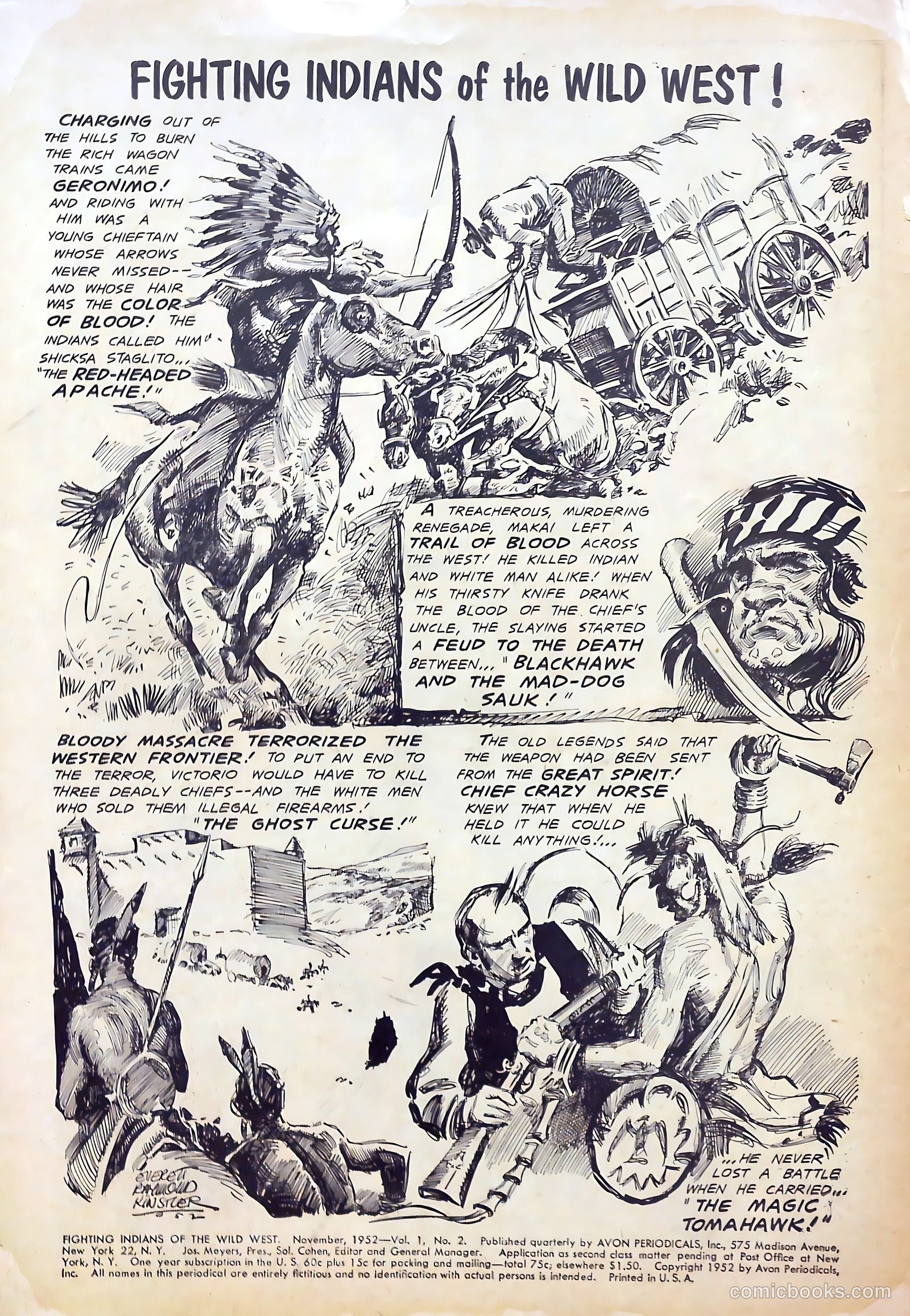 Fighting Indians of the Wild West #2 — page 2 of 36