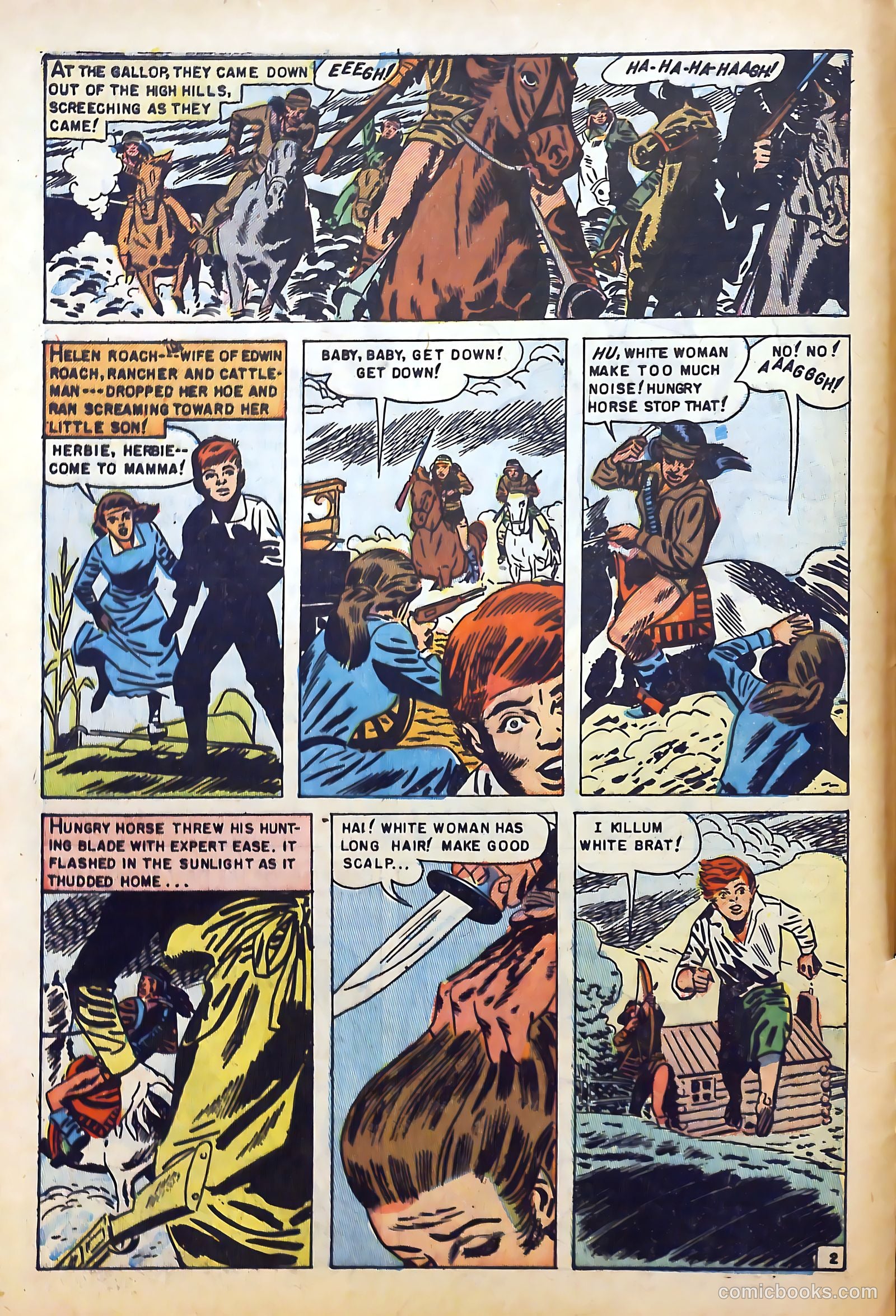 Fighting Indians of the Wild West #2 — page 4 of 36