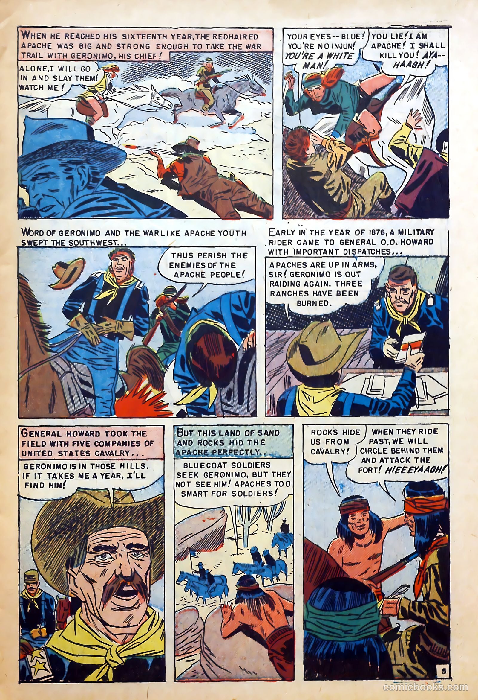Fighting Indians of the Wild West #2 — page 7 of 36