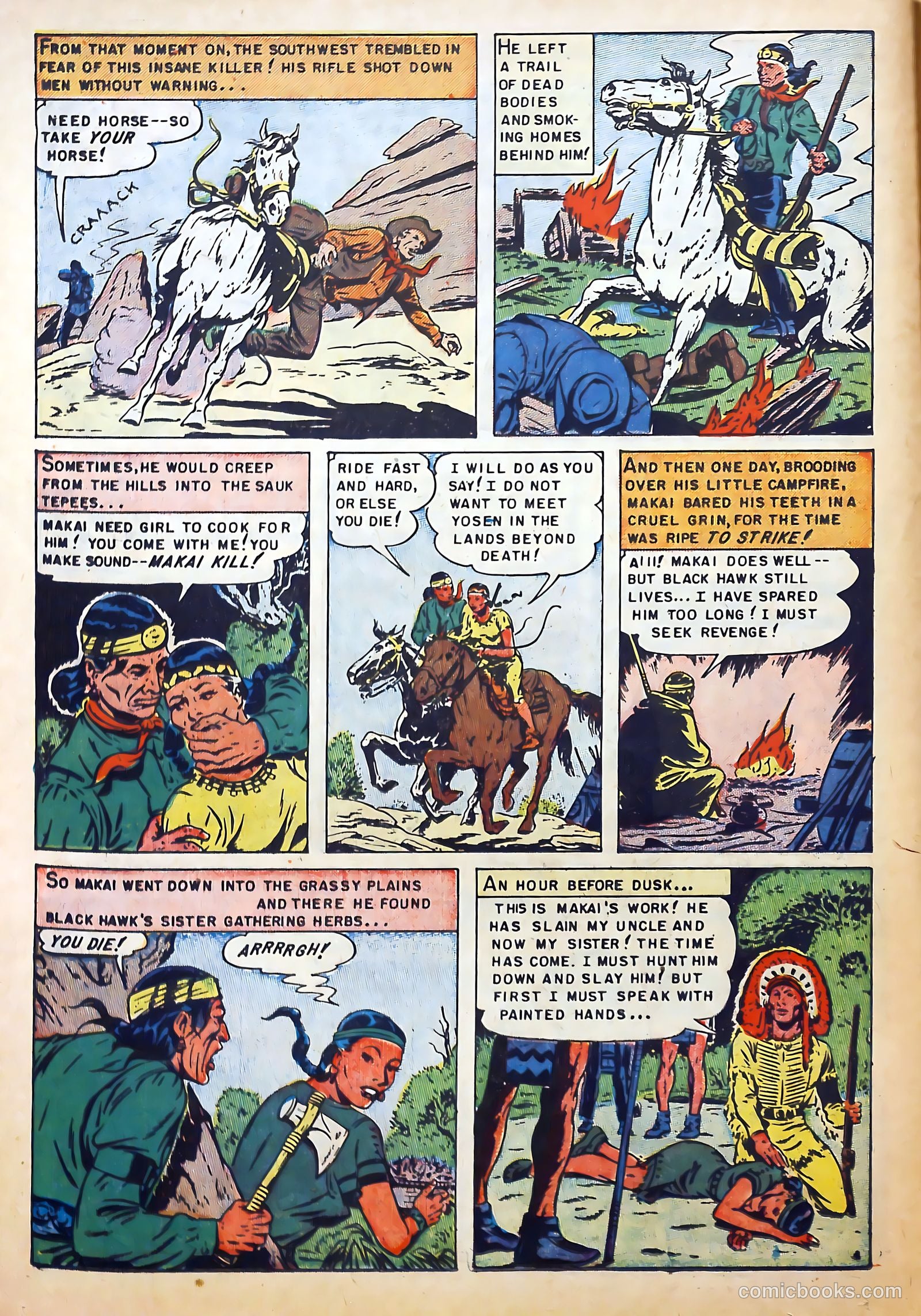 Fighting Indians of the Wild West #2 — page 14 of 36