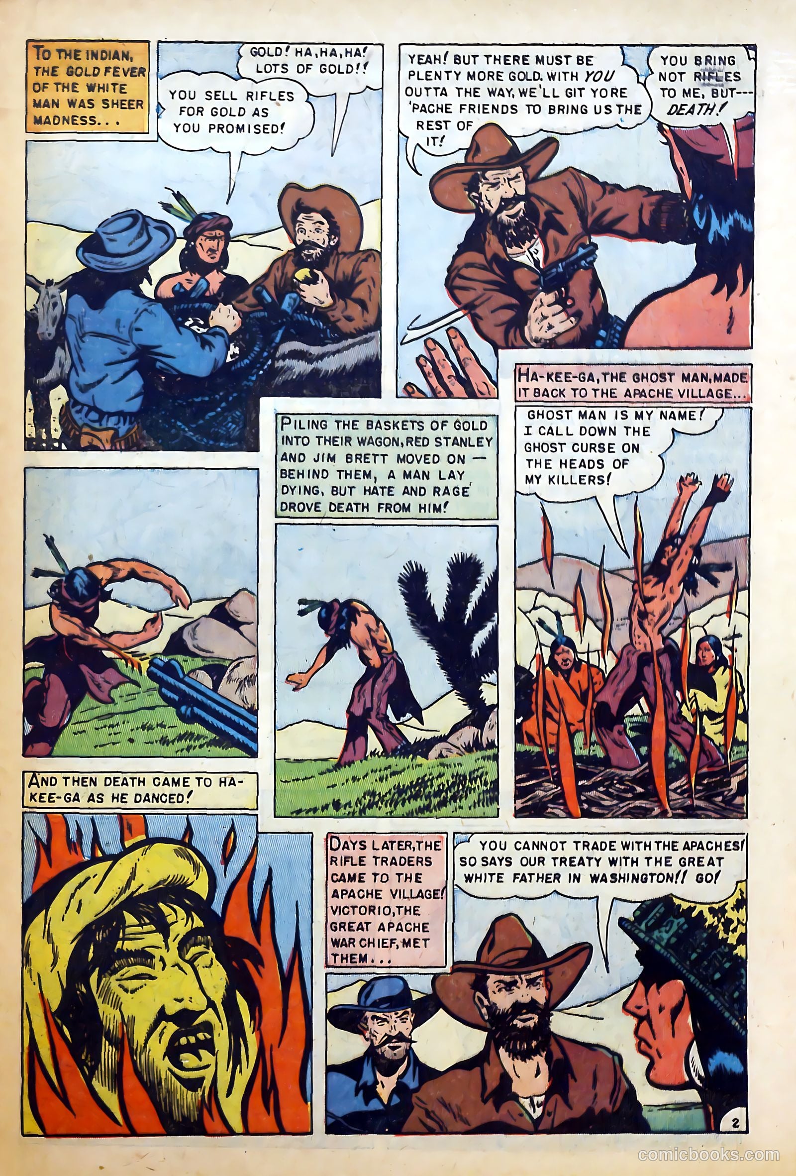 Fighting Indians of the Wild West #2 — page 29 of 36