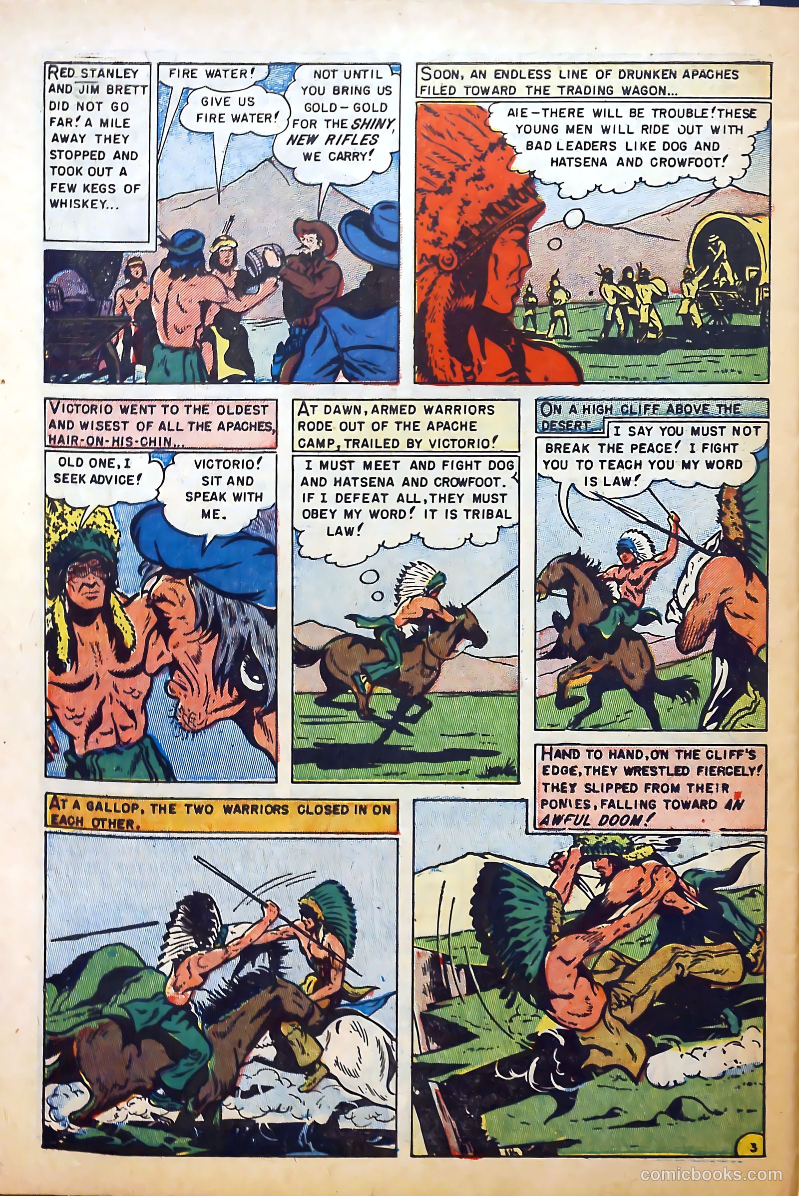 Fighting Indians of the Wild West #2 — page 30 of 36