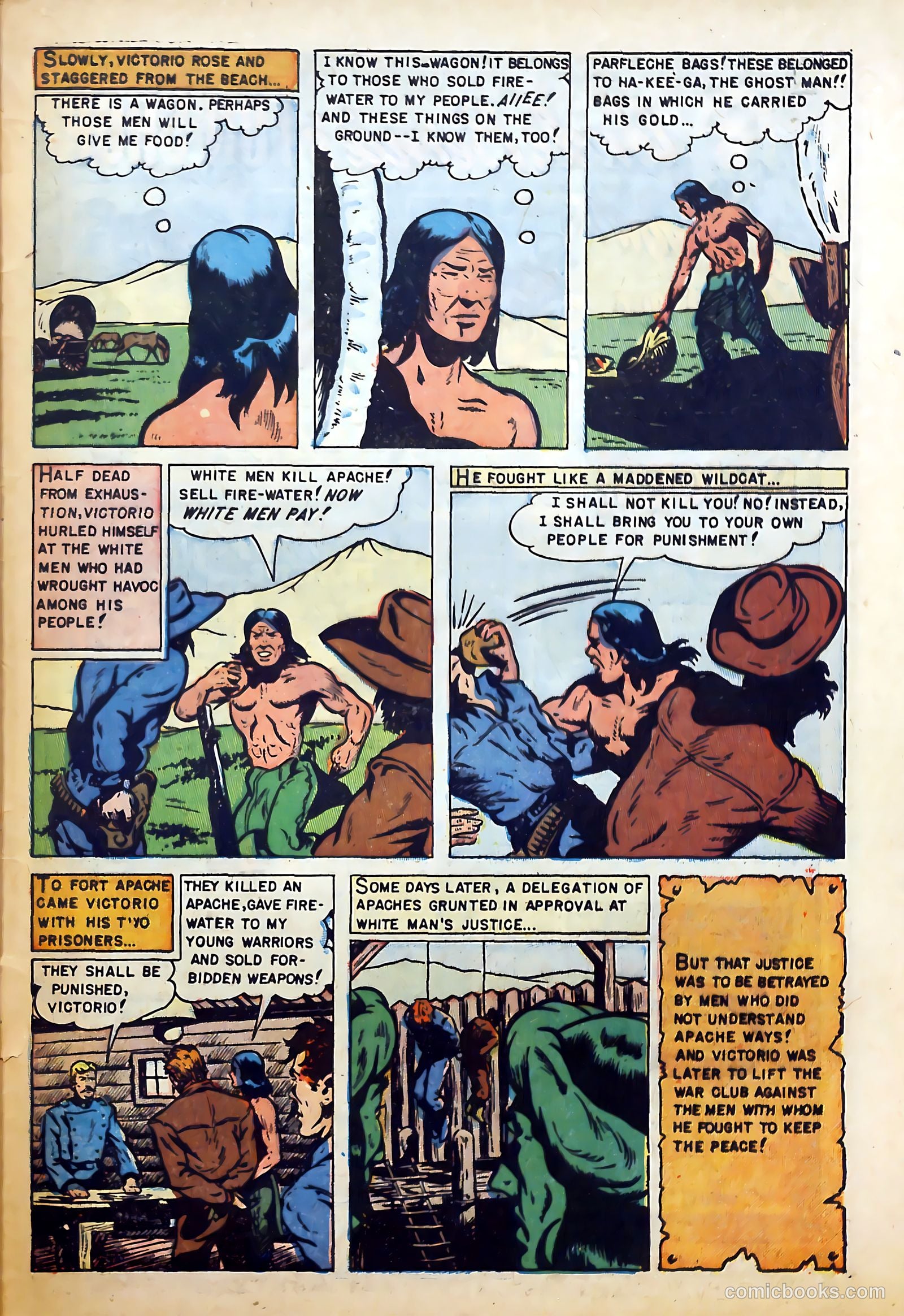 Fighting Indians of the Wild West #2 — page 33 of 36