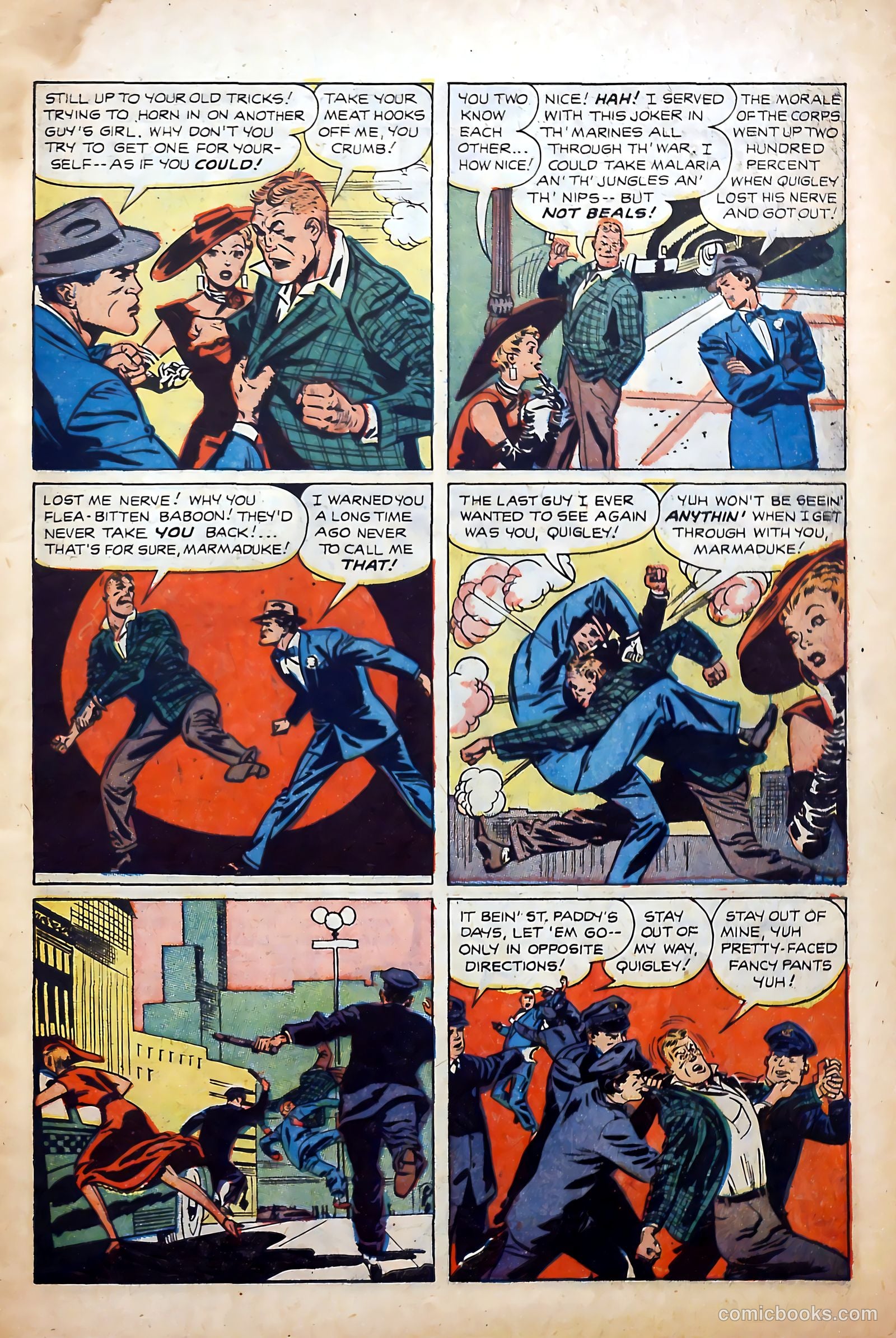 Fighting Leathernecks #1 — page 5 of 36