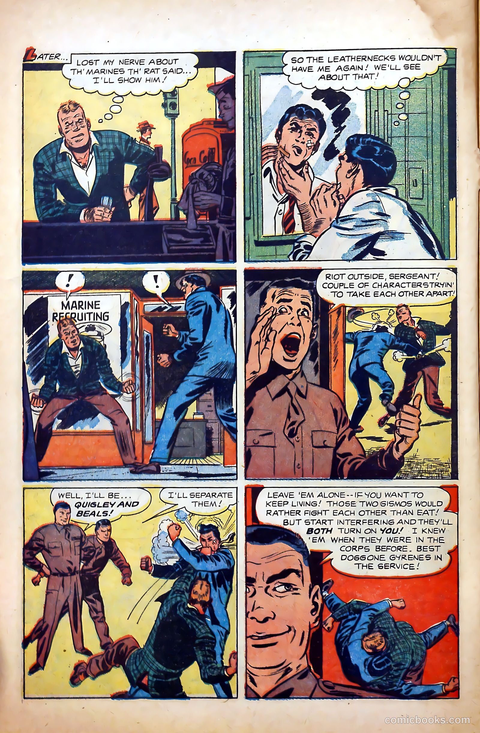 Fighting Leathernecks #1 — page 6 of 36