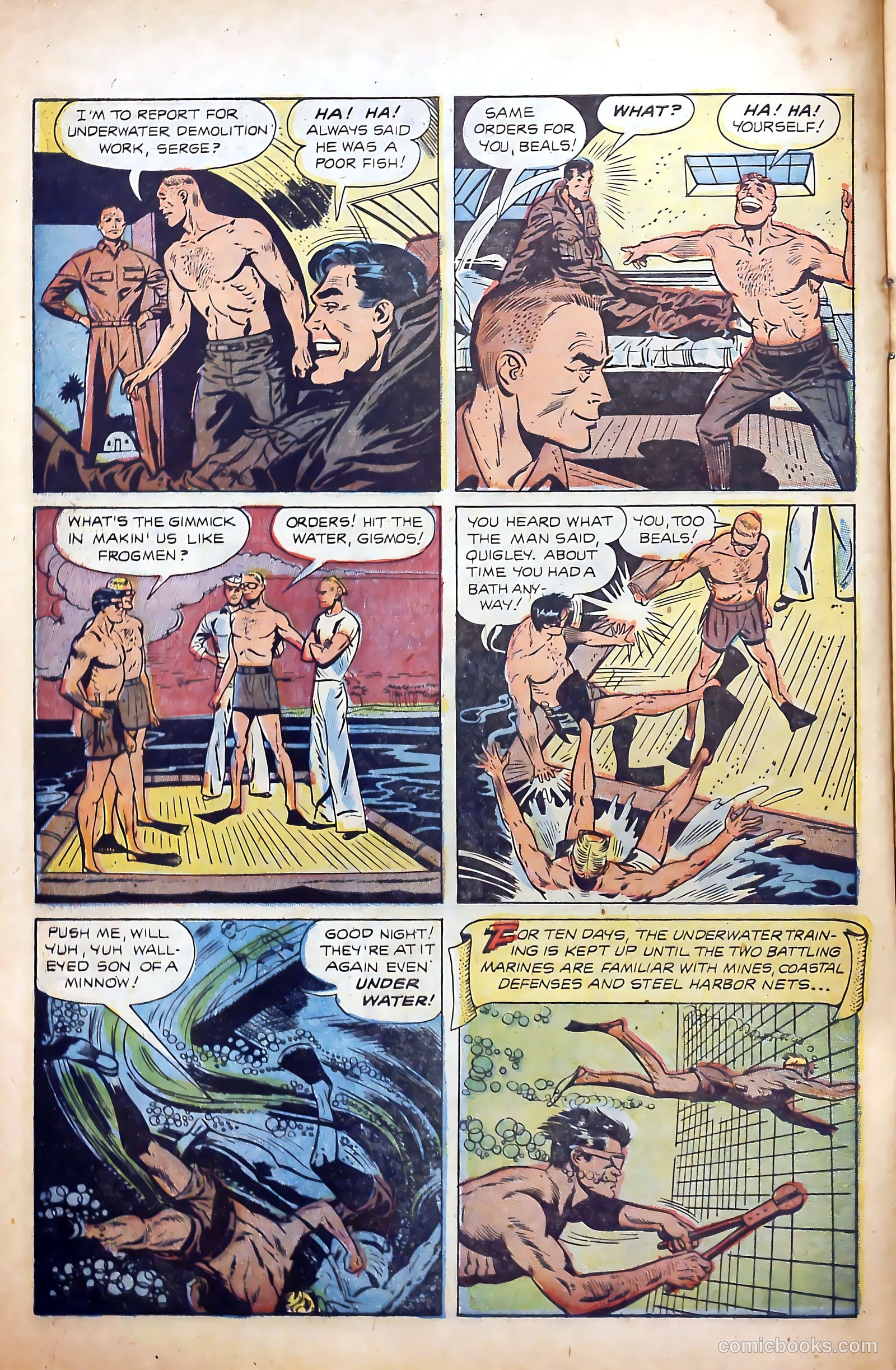 Fighting Leathernecks #1 — page 8 of 36