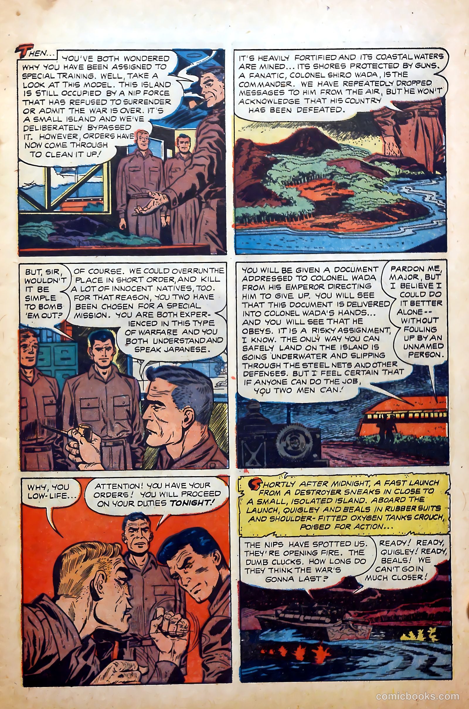 Fighting Leathernecks #1 — page 9 of 36