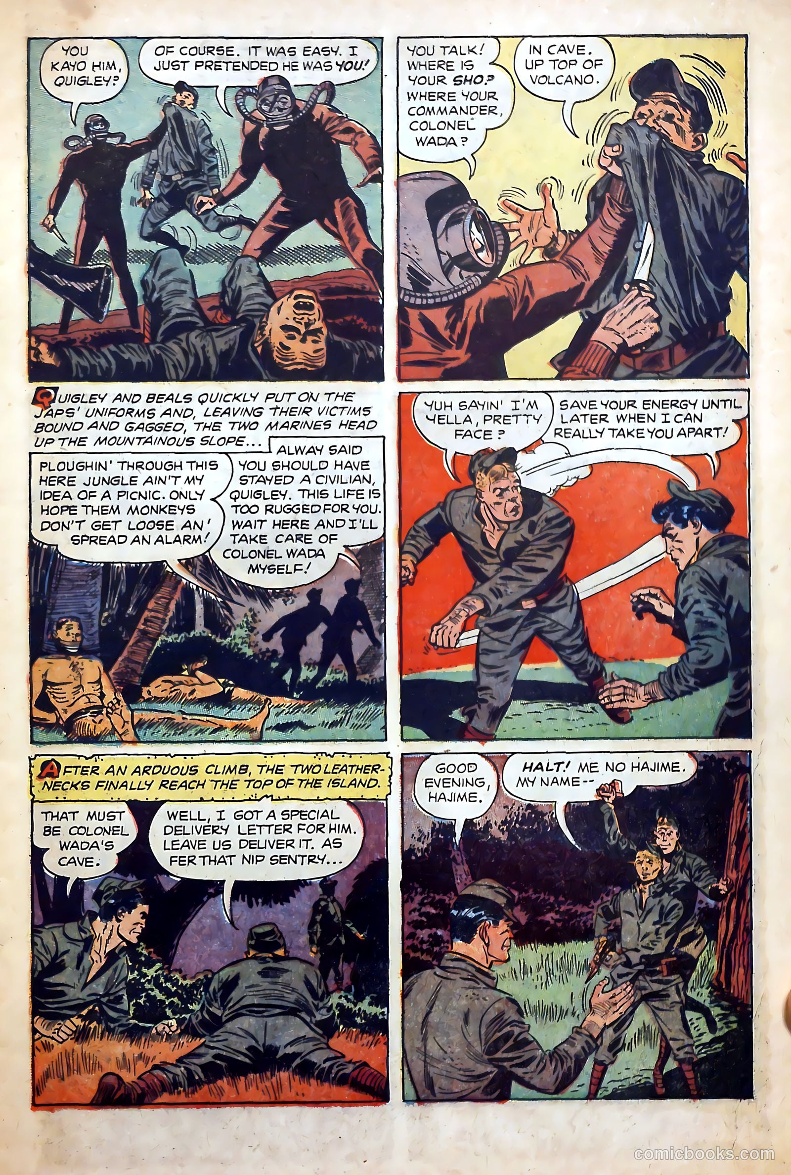 Fighting Leathernecks #1 — page 11 of 36