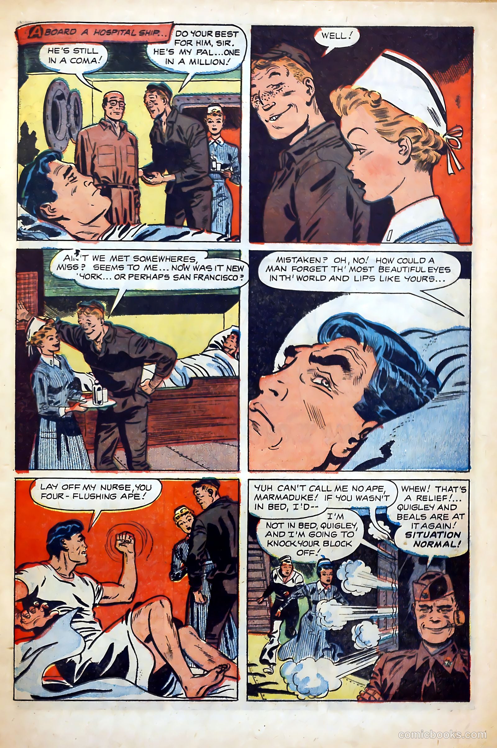 Fighting Leathernecks #1 — page 15 of 36