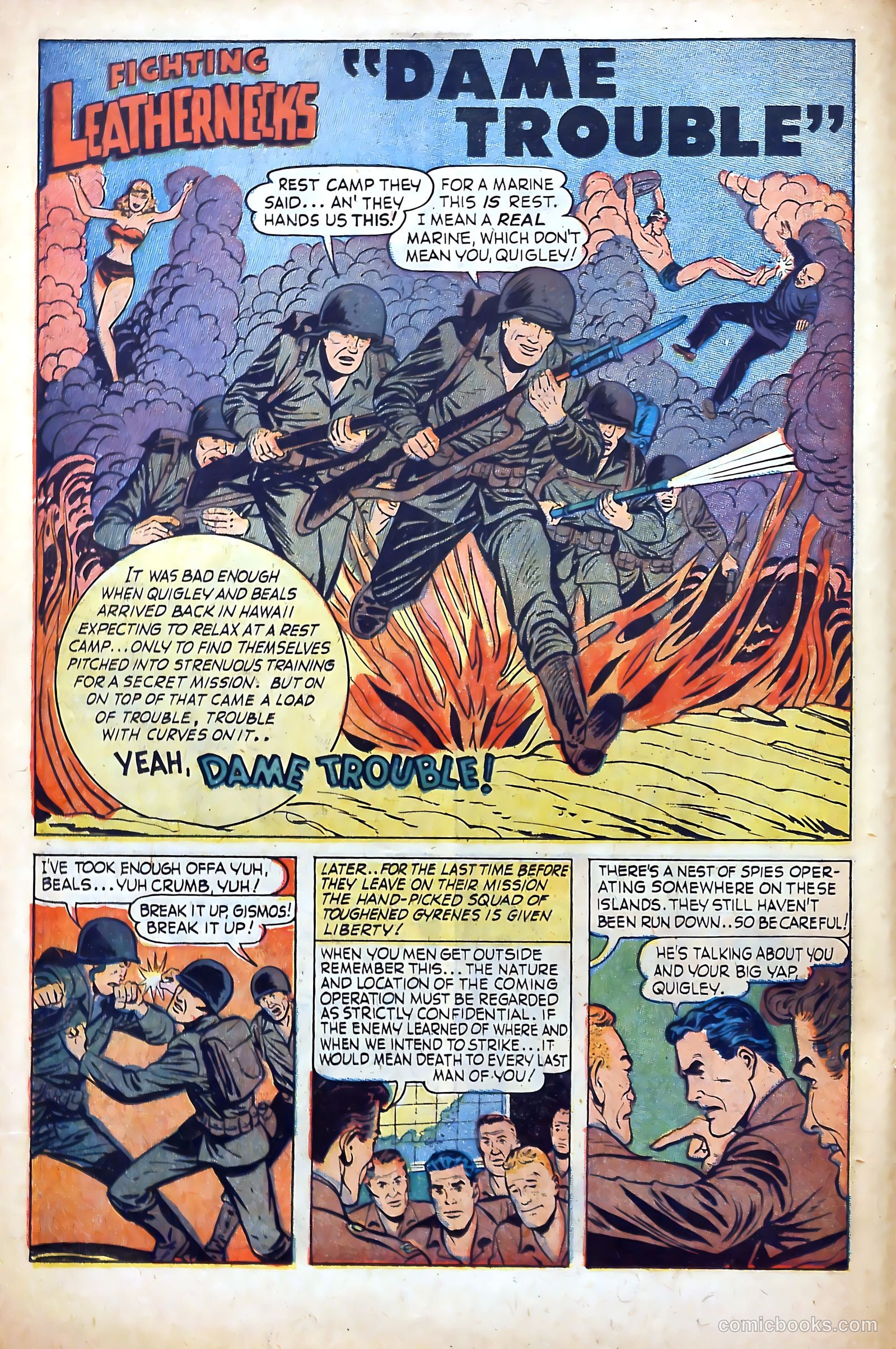 Fighting Leathernecks #1 — page 16 of 36