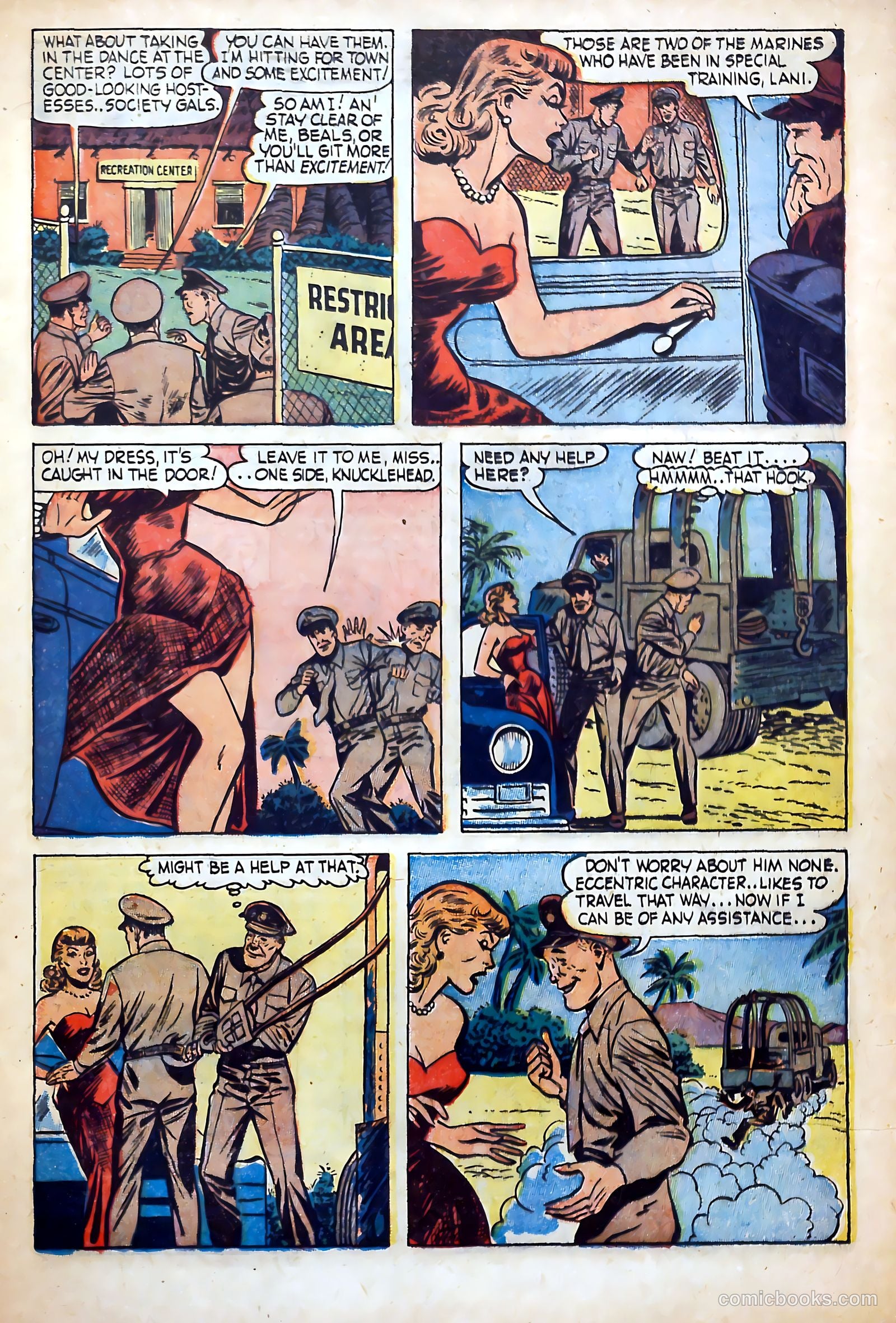 Fighting Leathernecks #1 — page 17 of 36