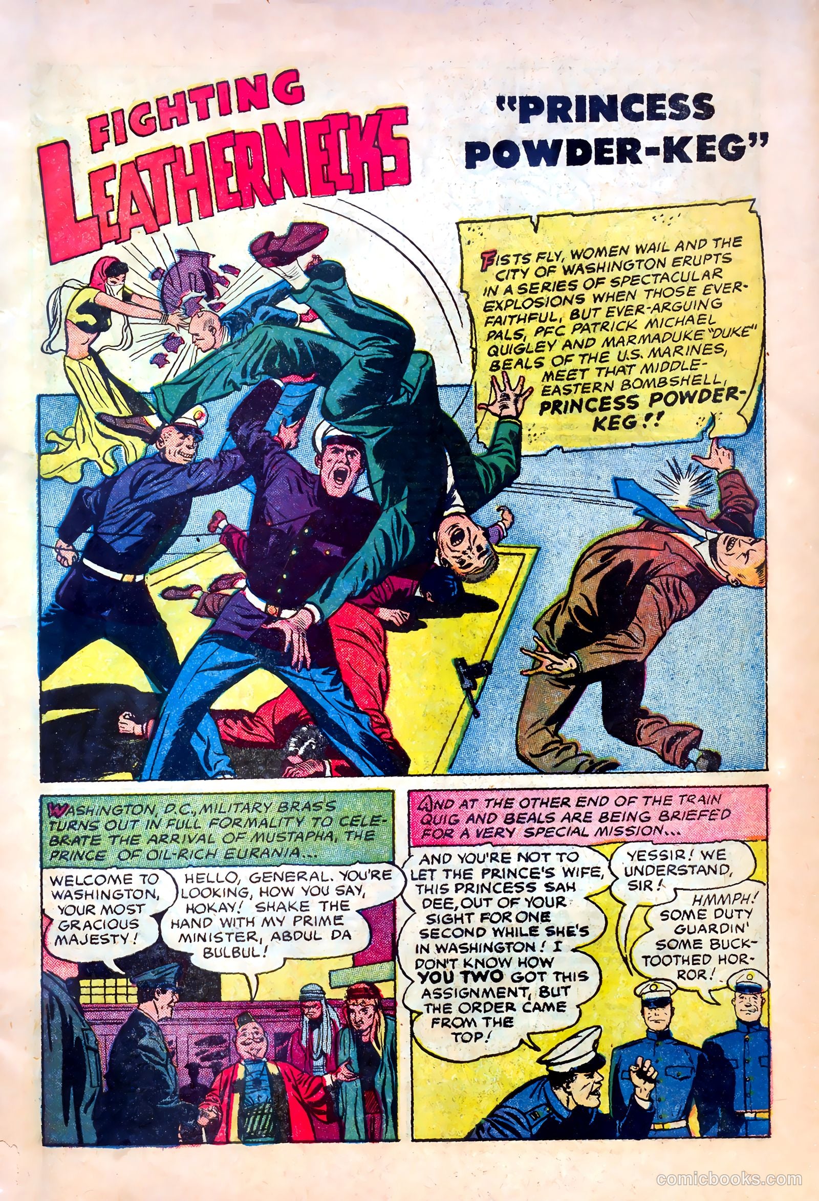 Fighting Leathernecks #2 — page 3 of 36