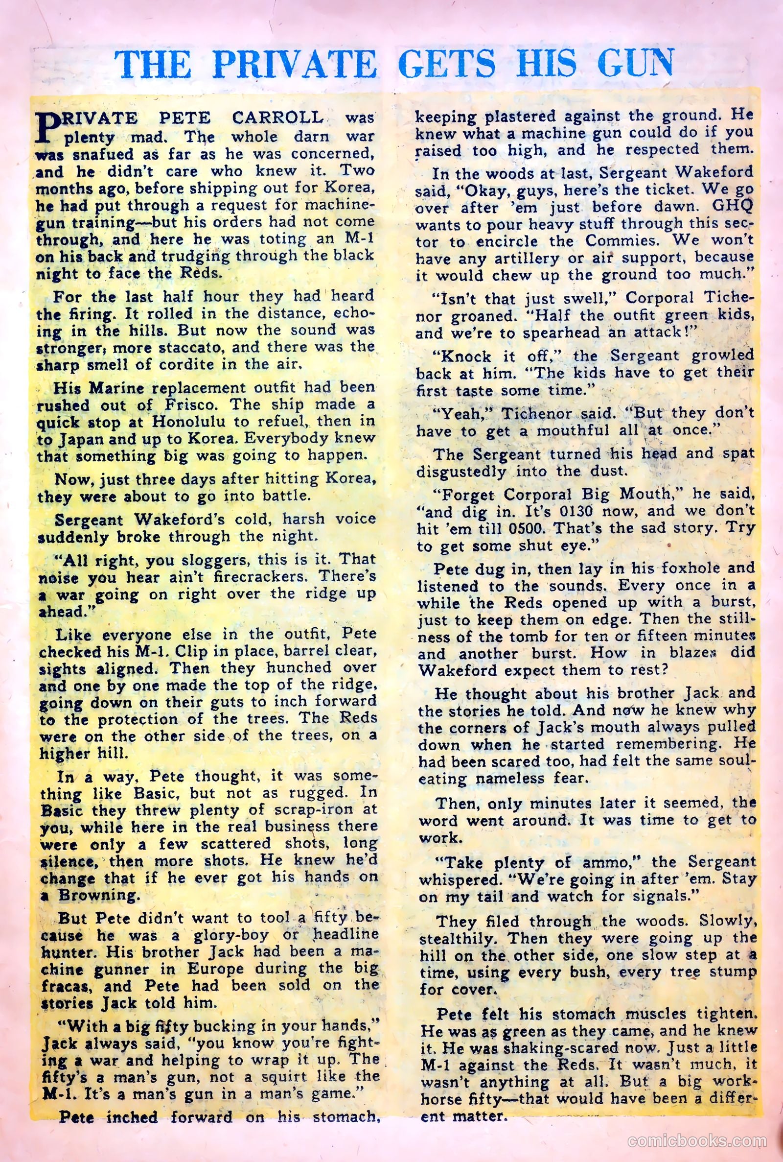 Fighting Leathernecks #2 — page 17 of 36