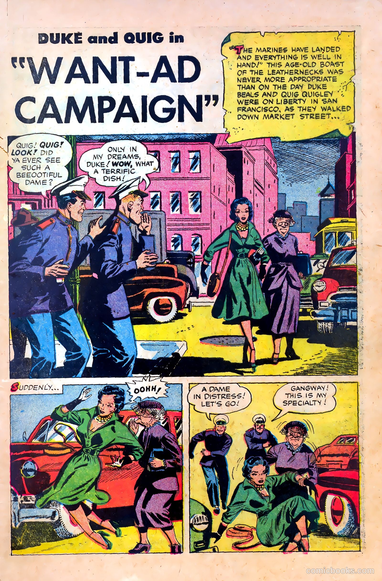 Fighting Leathernecks #3 — page 3 of 34