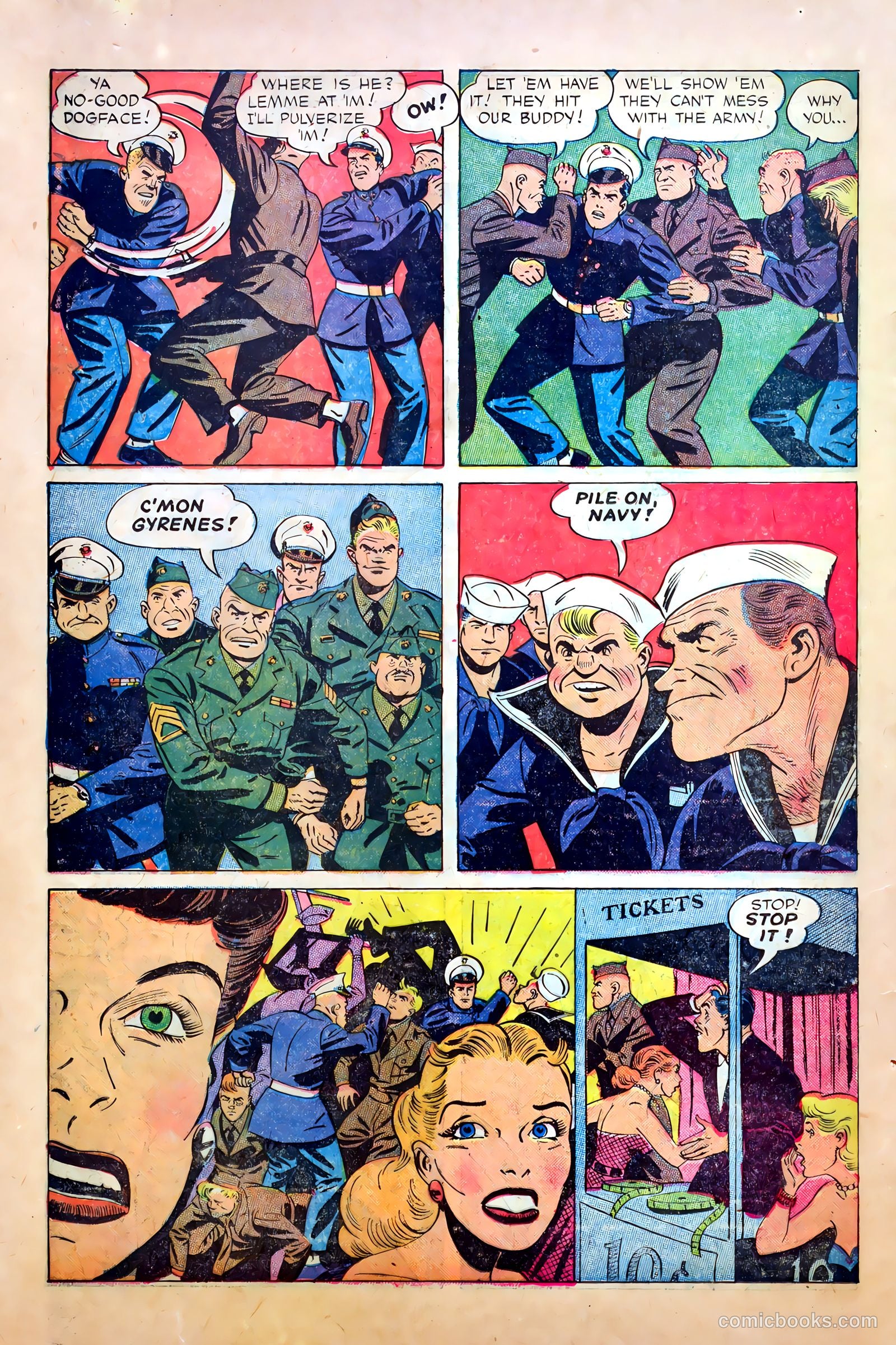 Fighting Leathernecks #3 — page 8 of 34