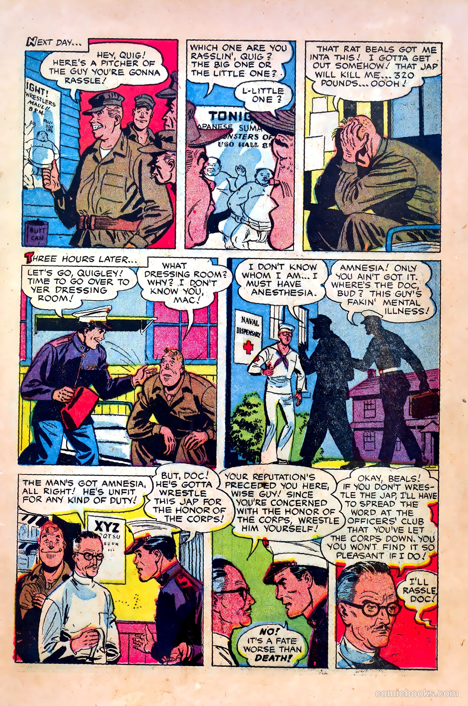 Fighting Leathernecks #3 — page 19 of 34