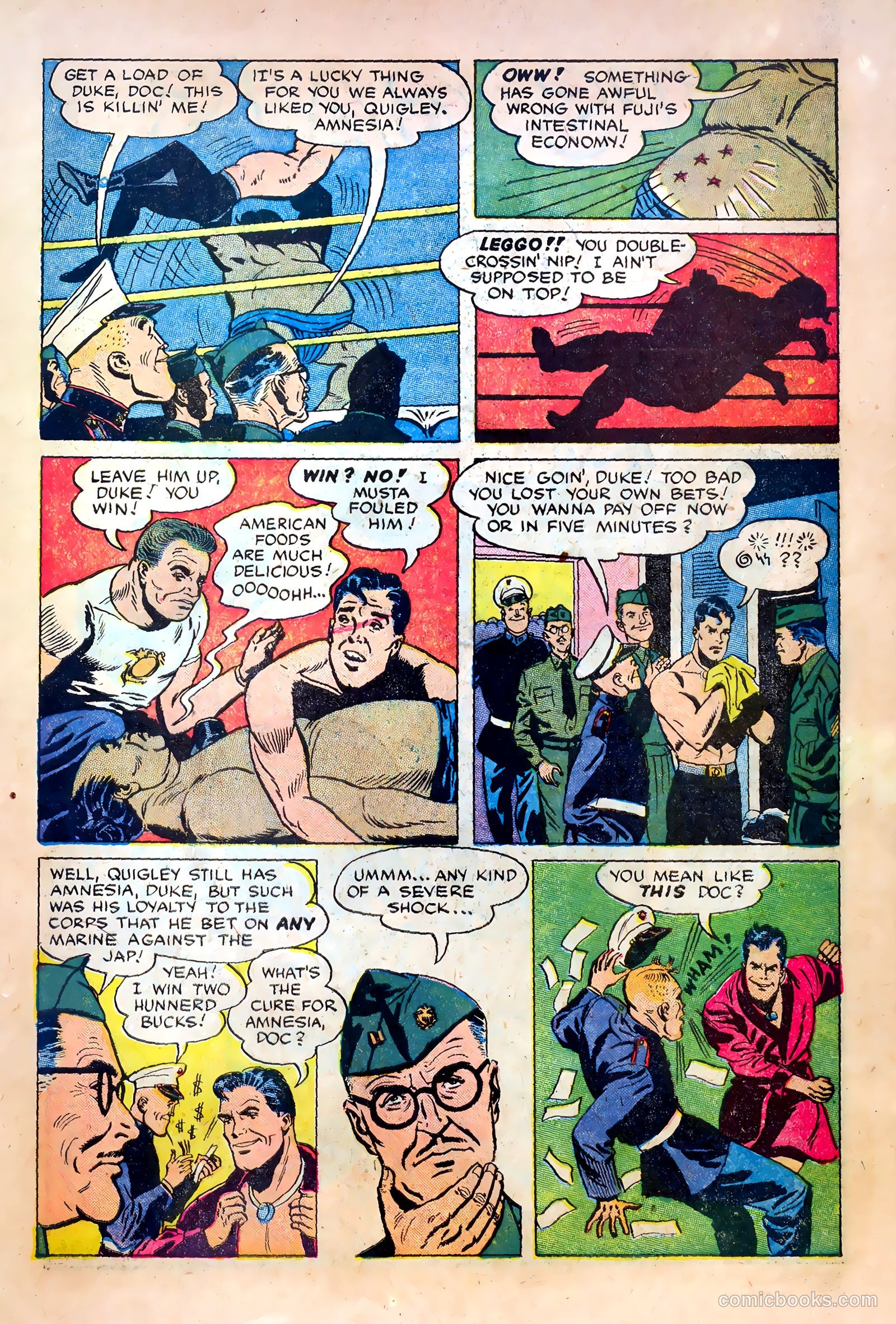 Fighting Leathernecks #3 — page 21 of 34