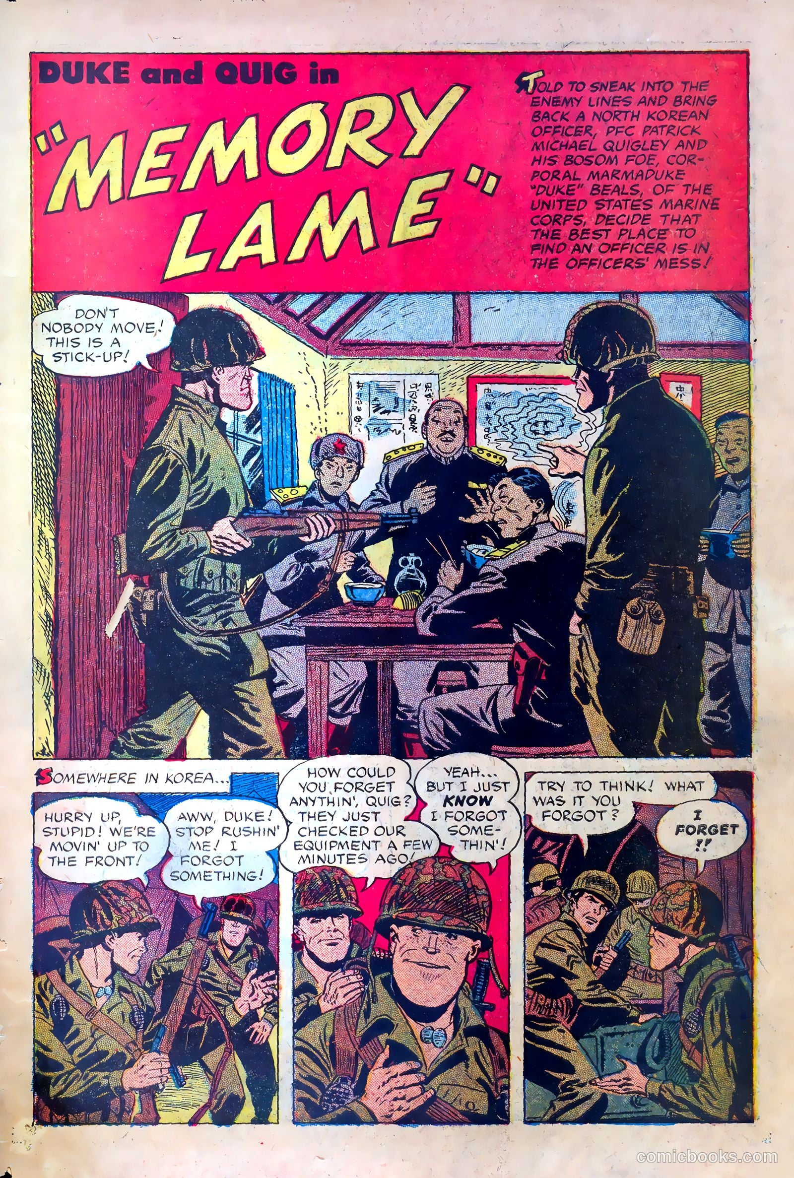 Fighting Leathernecks #3 — page 29 of 34
