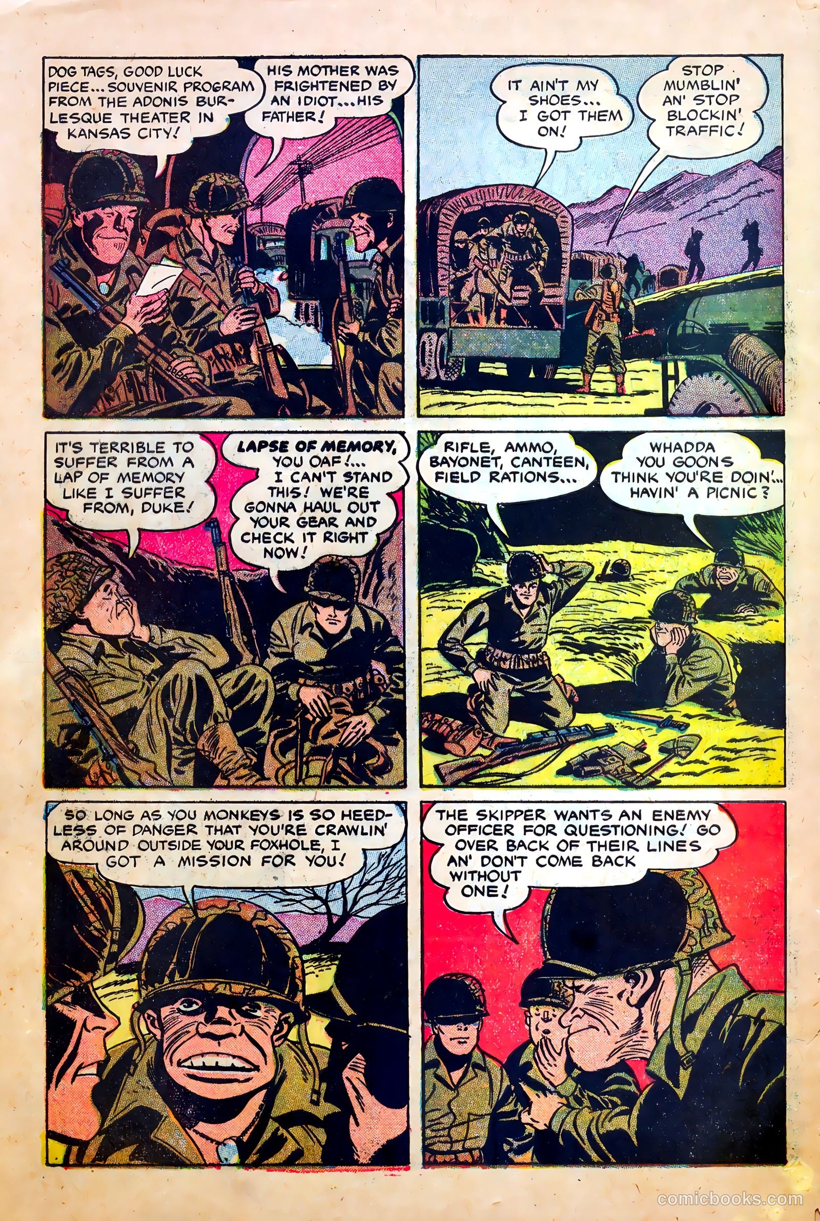 Fighting Leathernecks #3 — page 30 of 34
