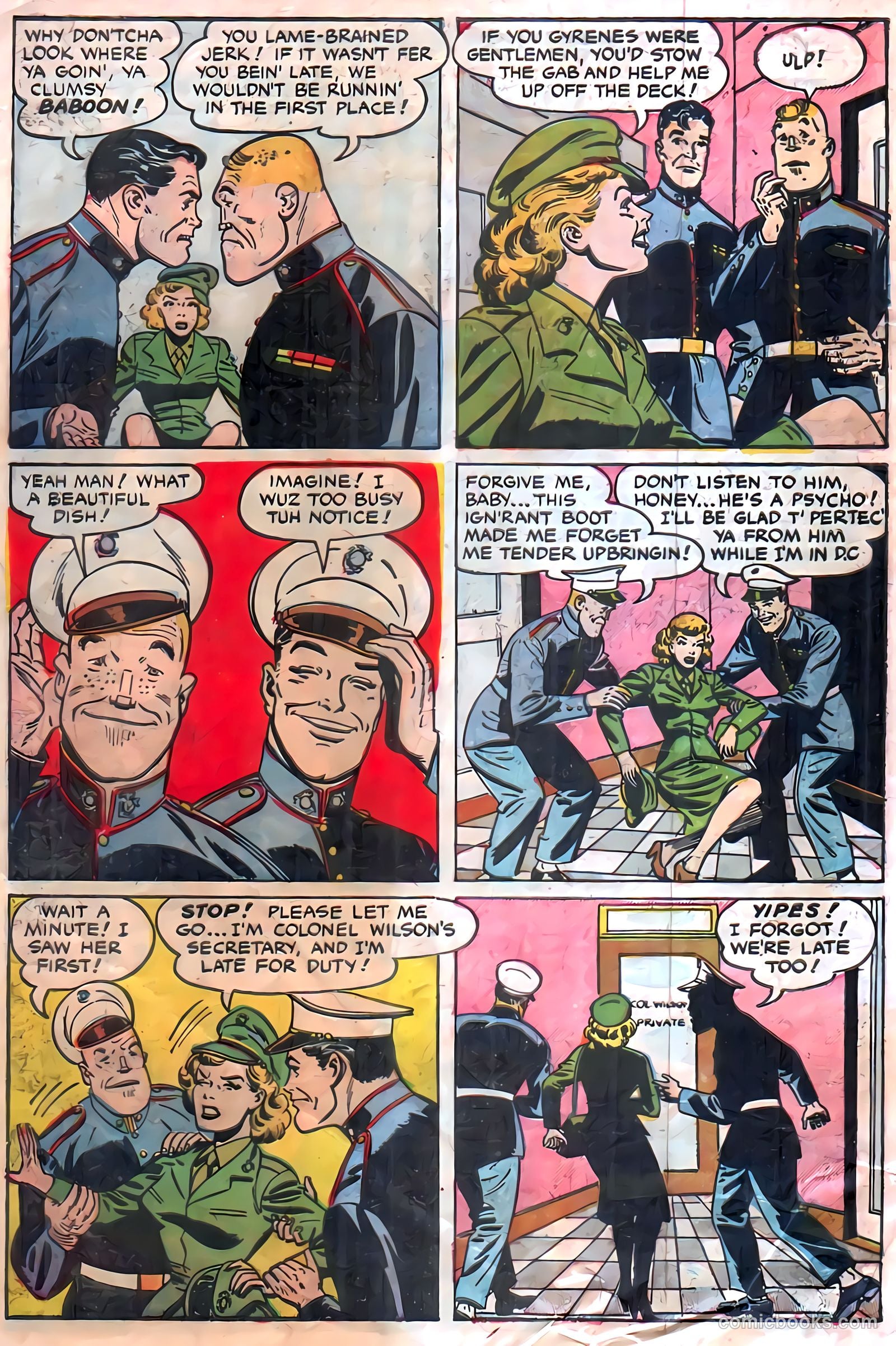 Fighting Leathernecks #4 — page 4 of 36