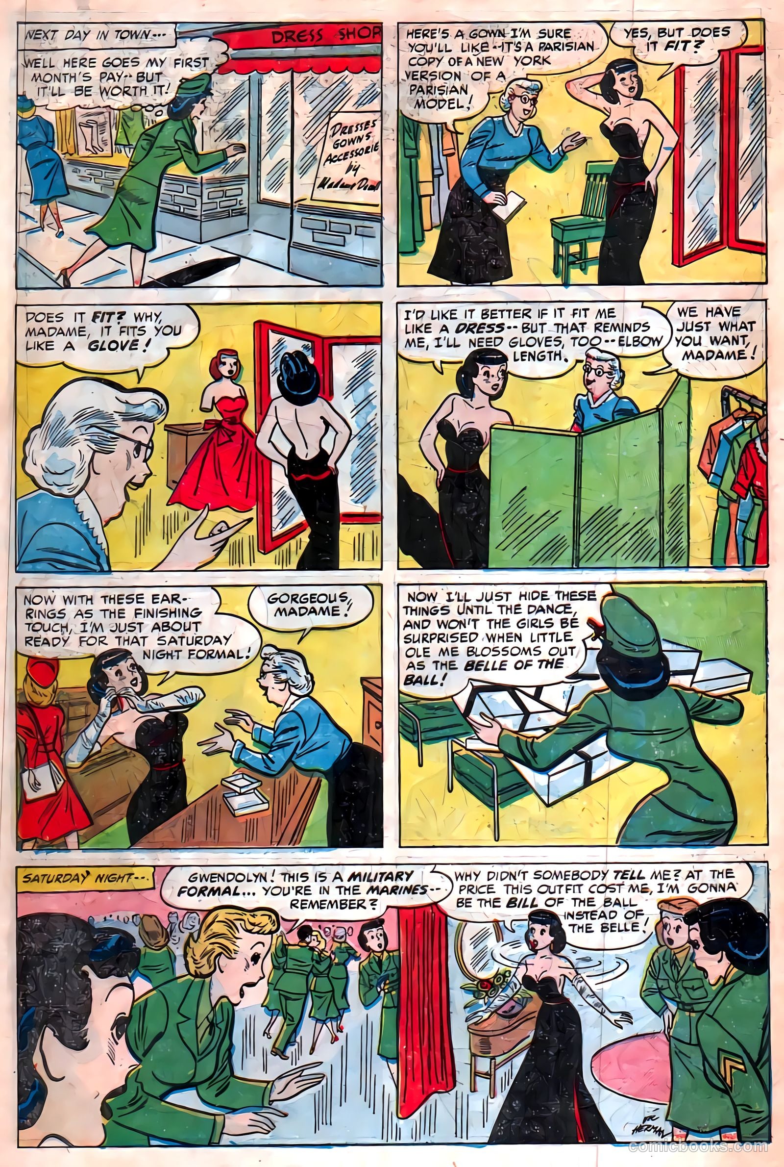 Fighting Leathernecks #4 — page 34 of 36