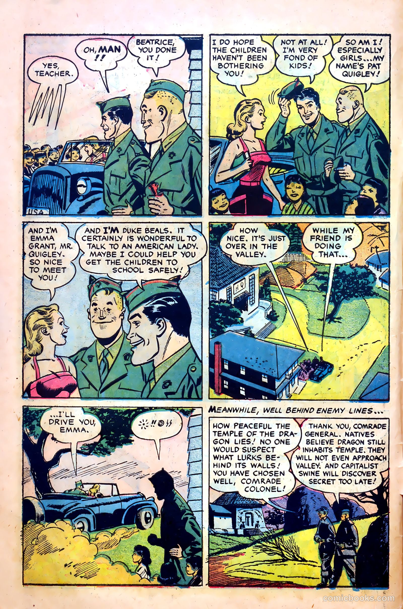 Fighting Leathernecks #5 — page 6 of 36