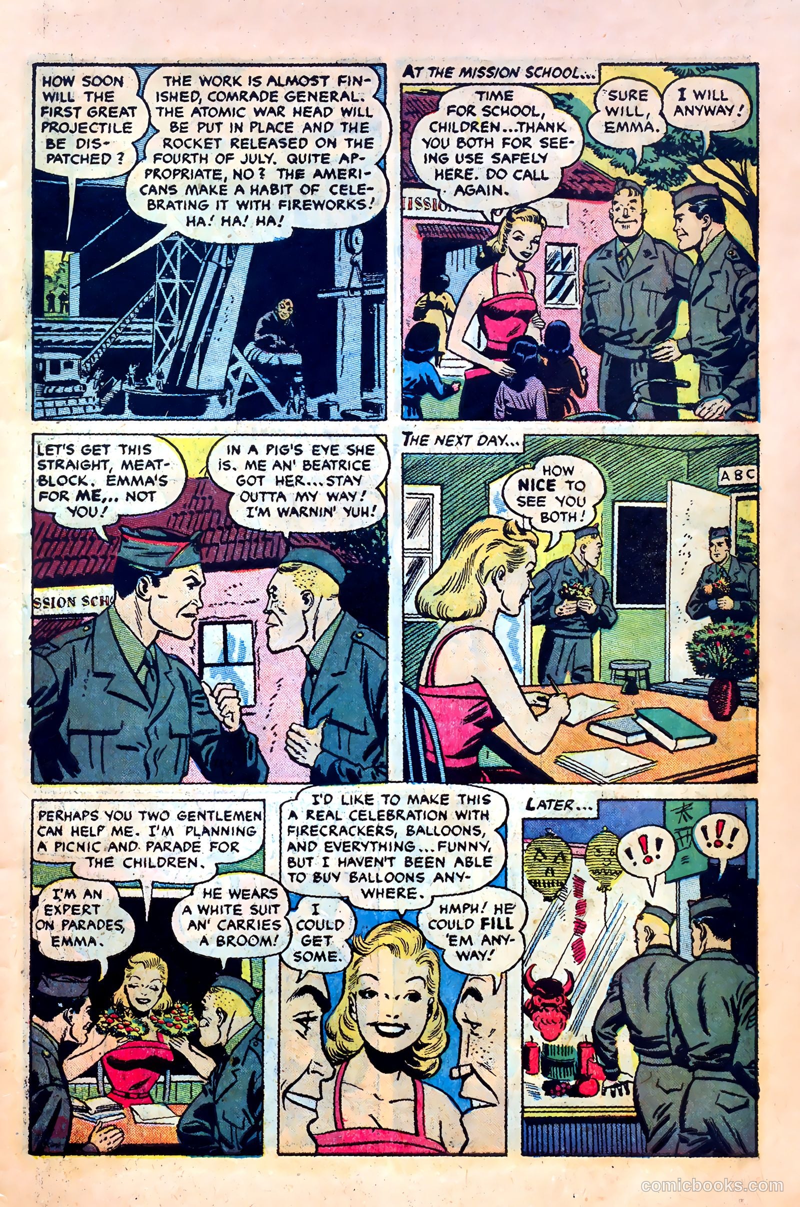Fighting Leathernecks #5 — page 7 of 36