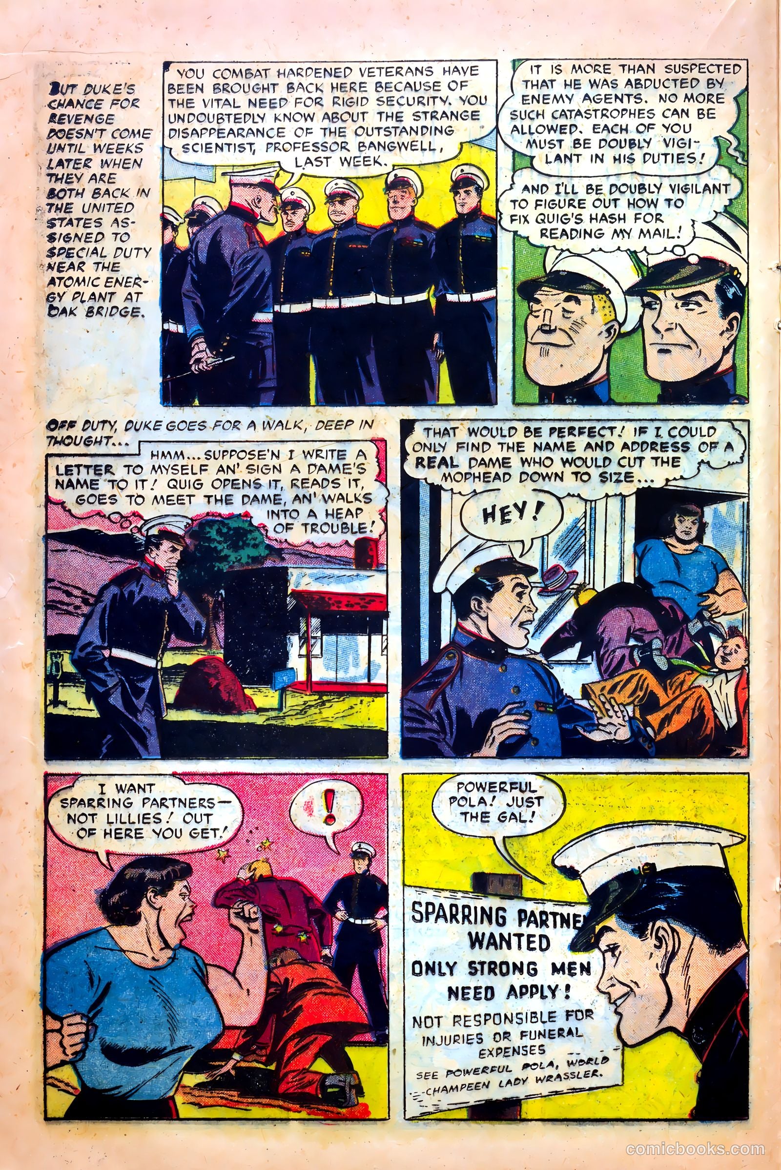Fighting Leathernecks #5 — page 16 of 36