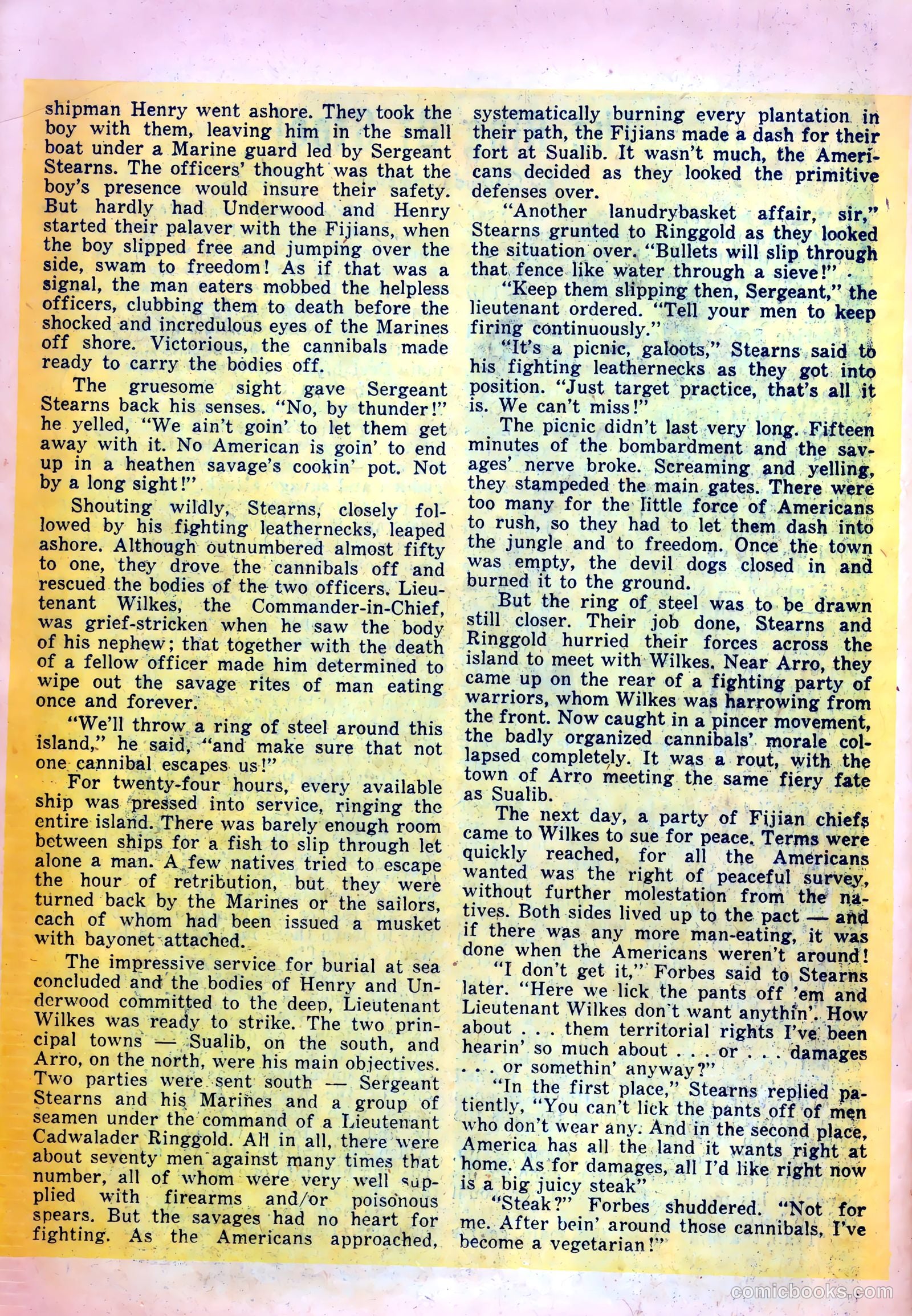 Fighting Leathernecks #5 — page 26 of 36