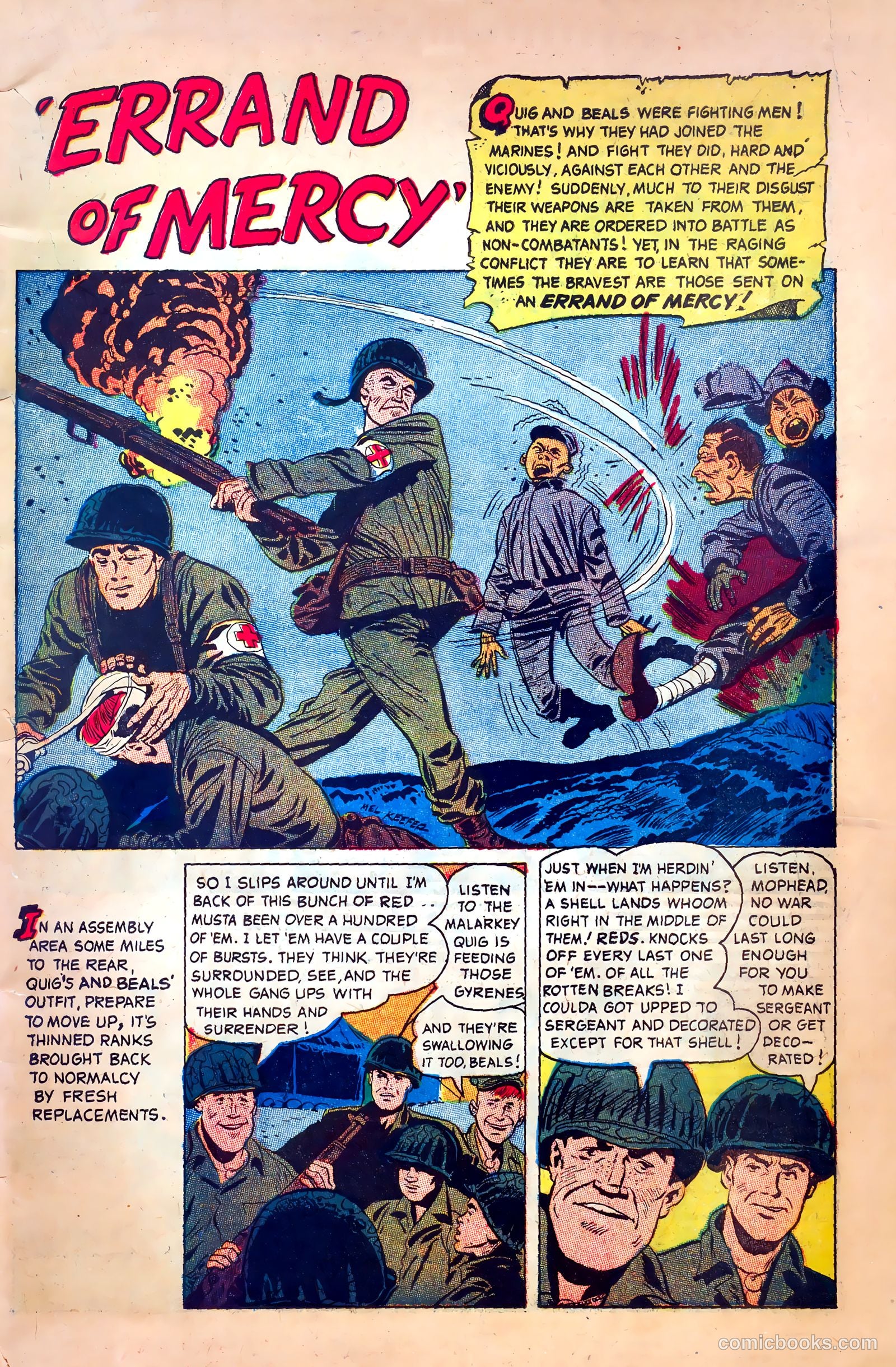 Fighting Leathernecks #6 — page 3 of 36