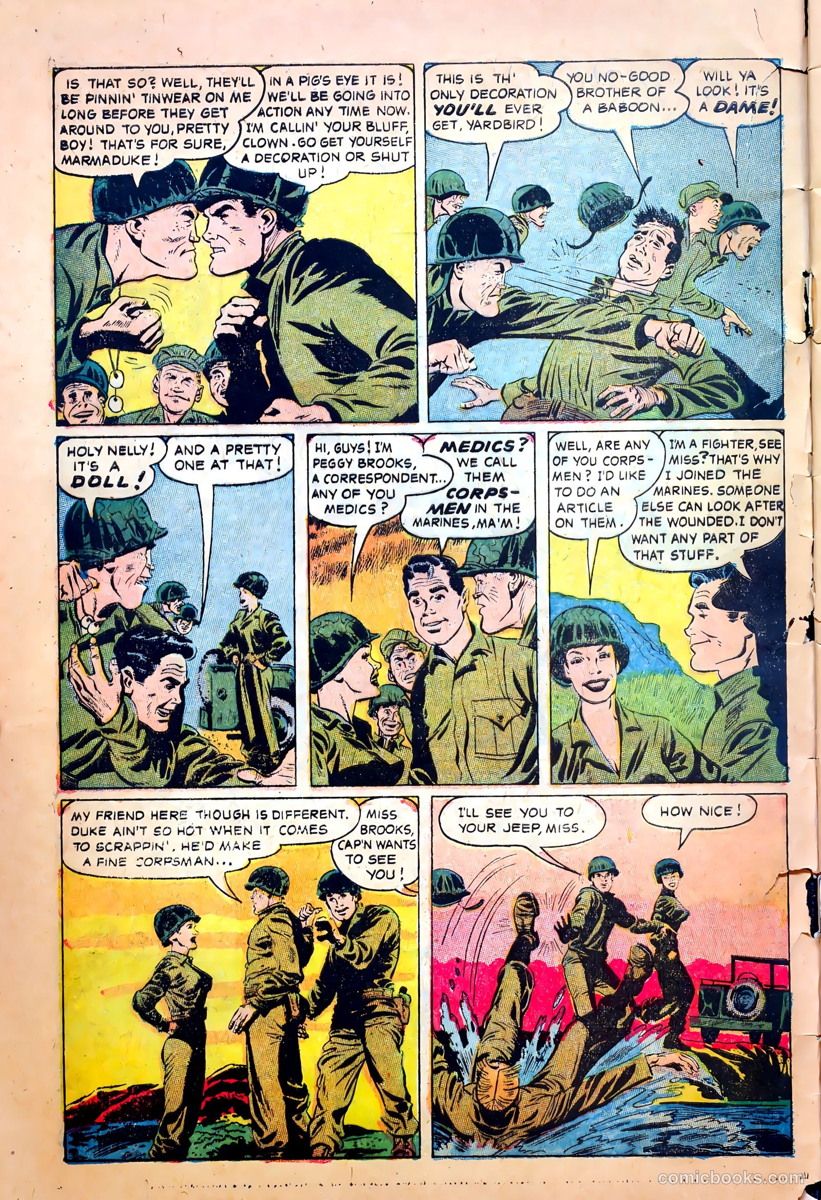 Fighting Leathernecks #6 — page 4 of 36