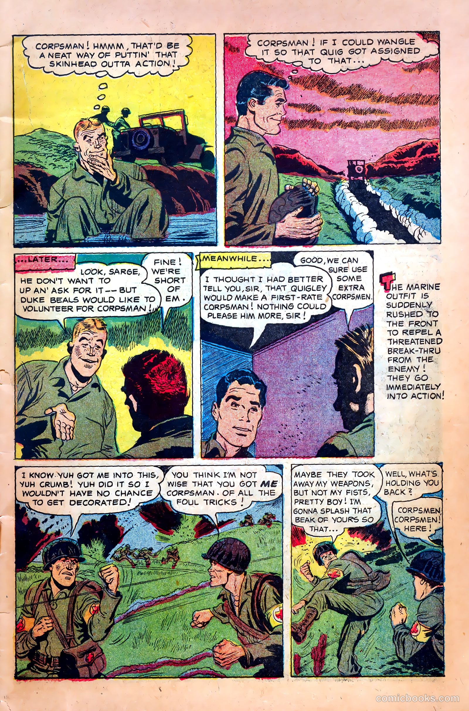 Fighting Leathernecks #6 — page 5 of 36