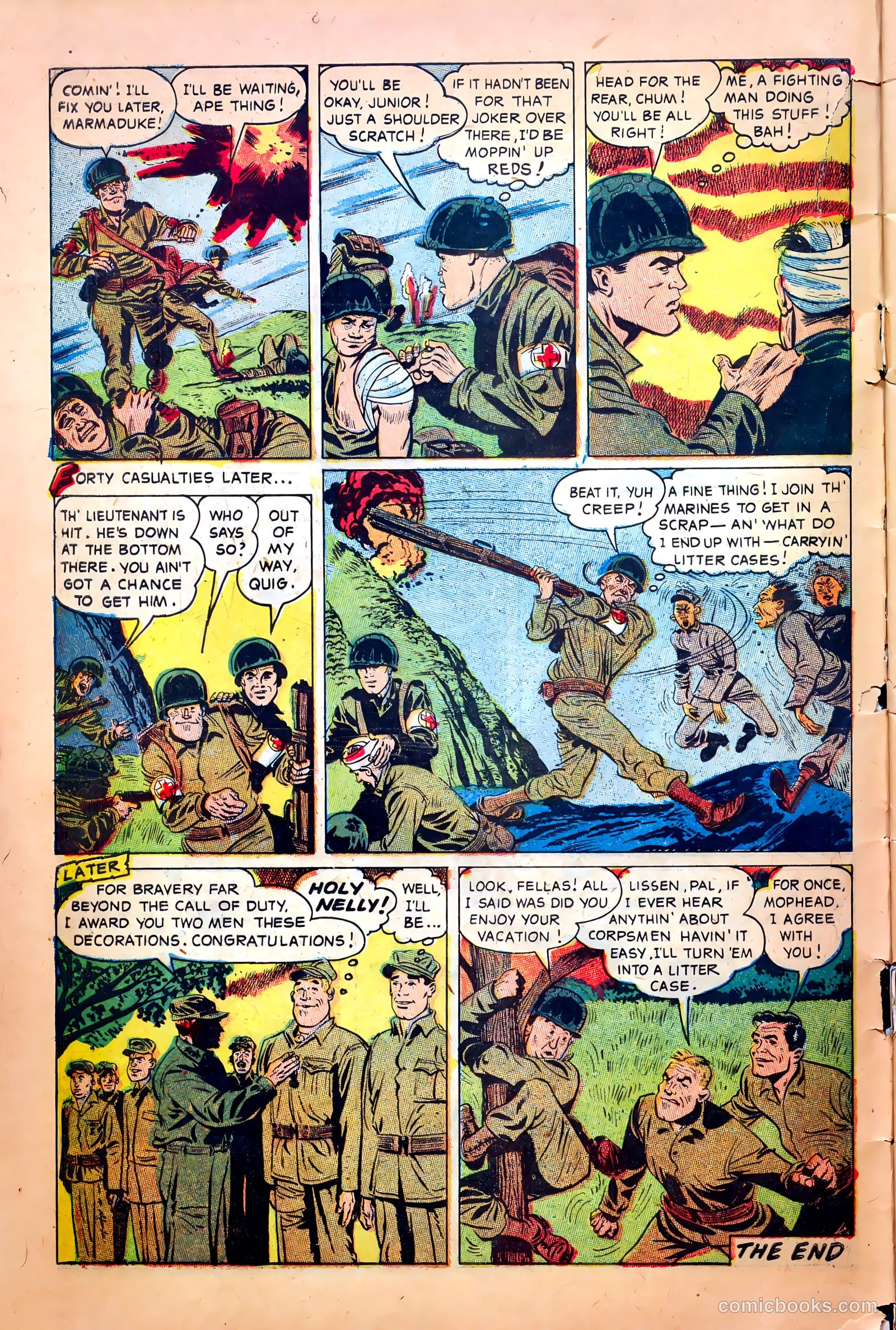 Fighting Leathernecks #6 — page 6 of 36