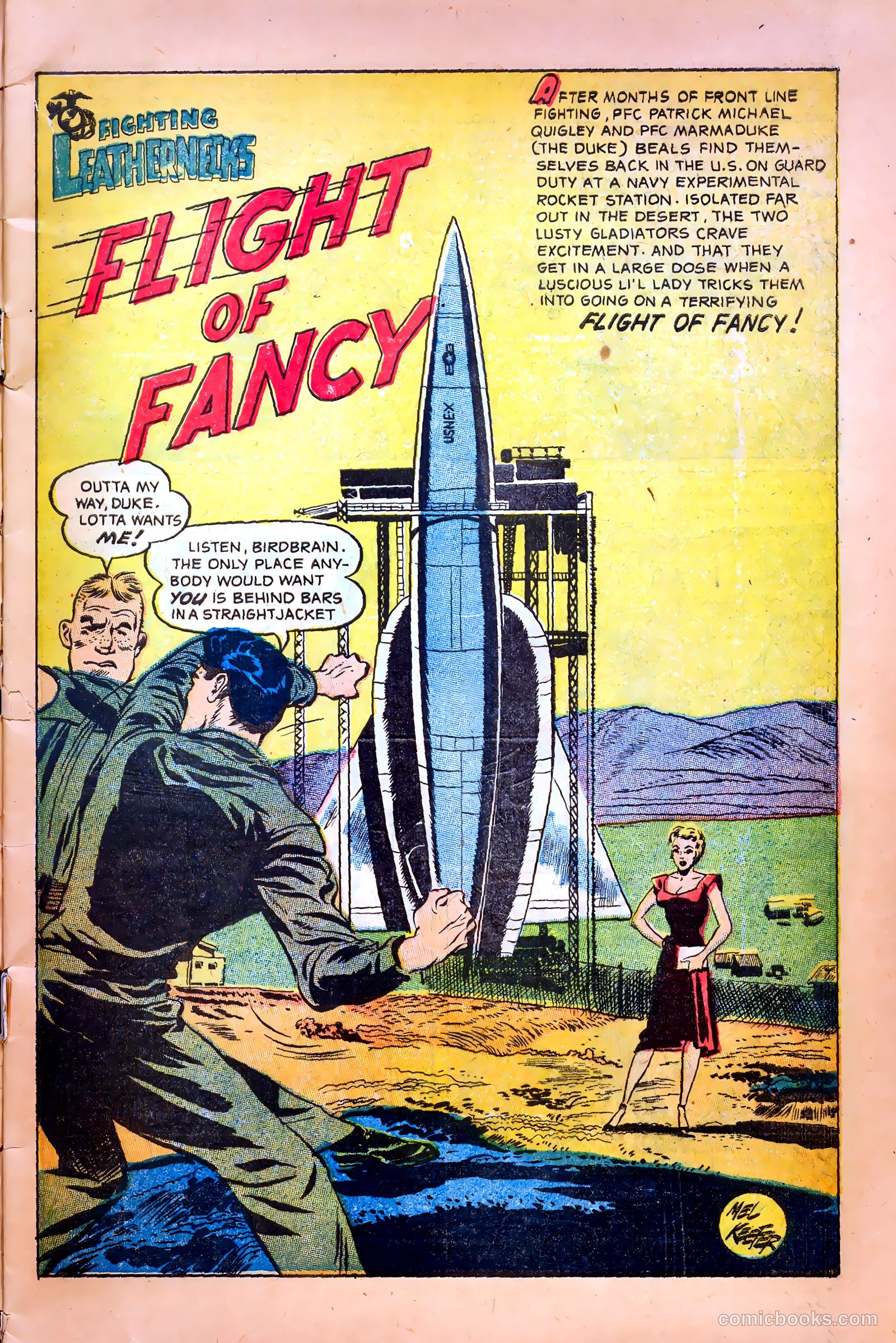 Fighting Leathernecks #6 — page 7 of 36