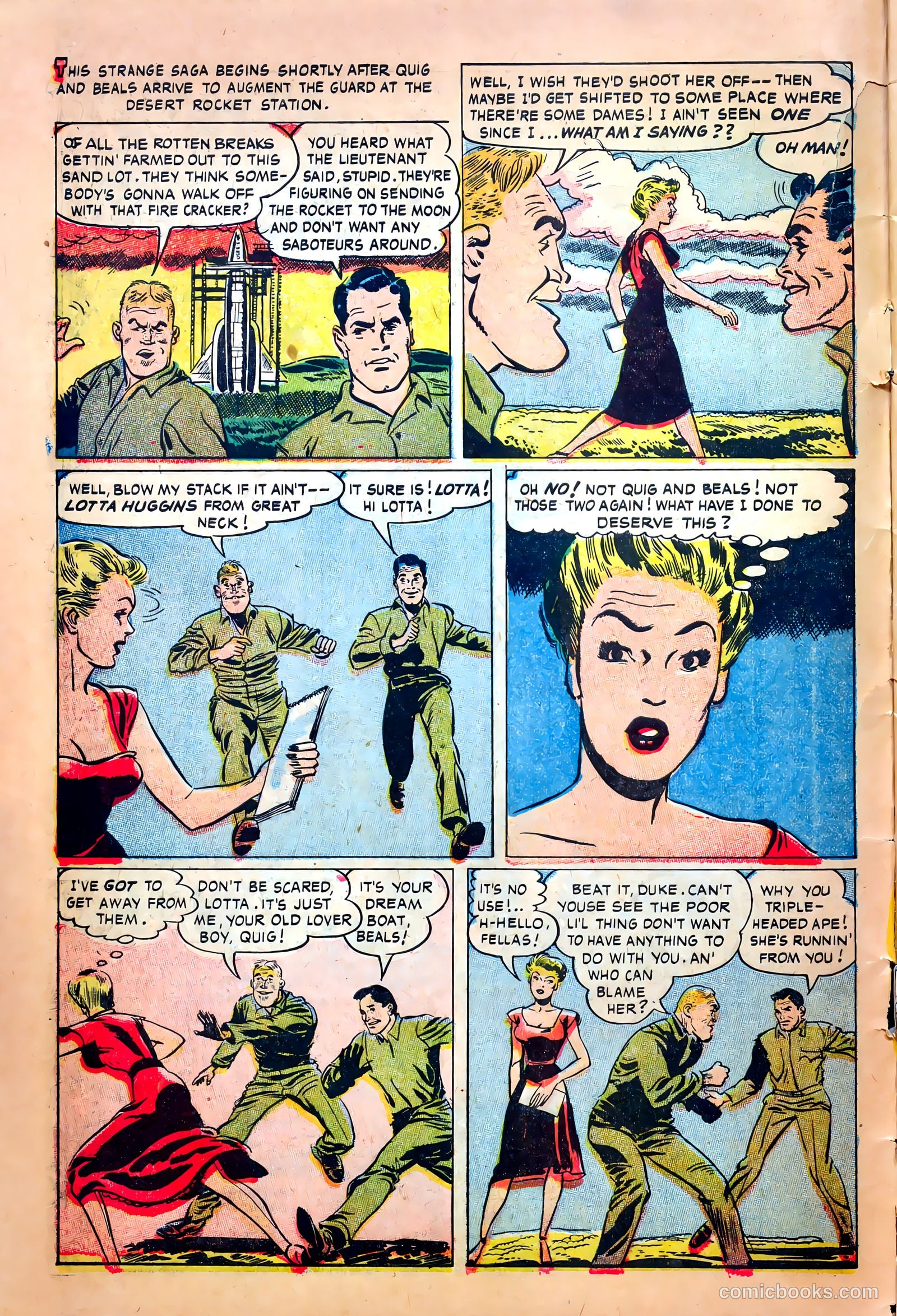 Fighting Leathernecks #6 — page 8 of 36
