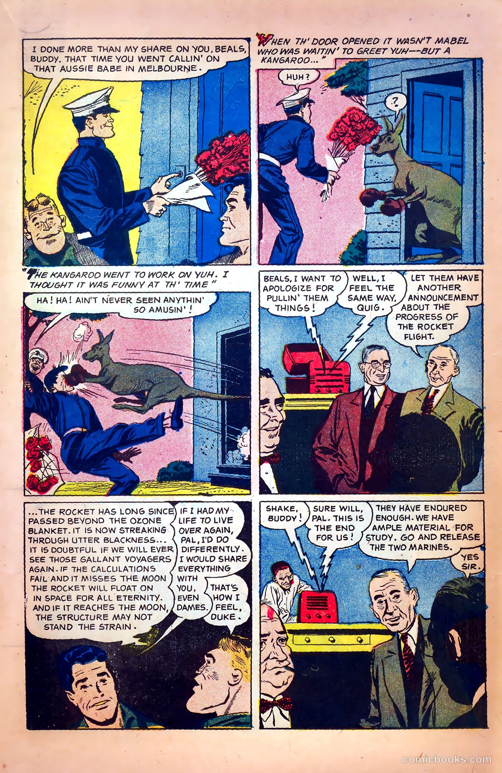 Fighting Leathernecks #6 — page 19 of 36