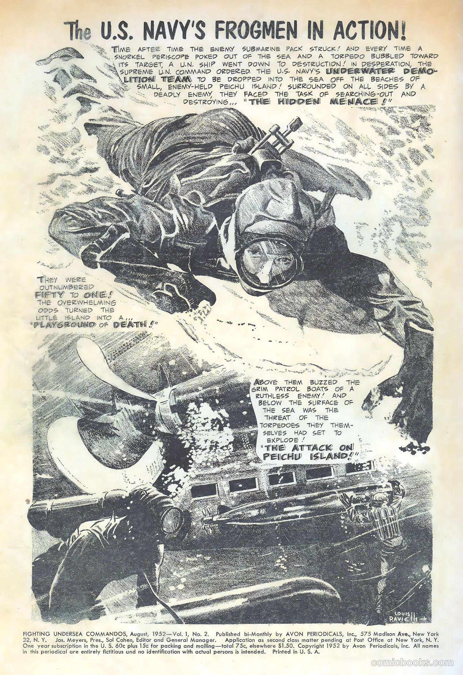 Fighting Undersea Commandos #2 — page 2 of 36