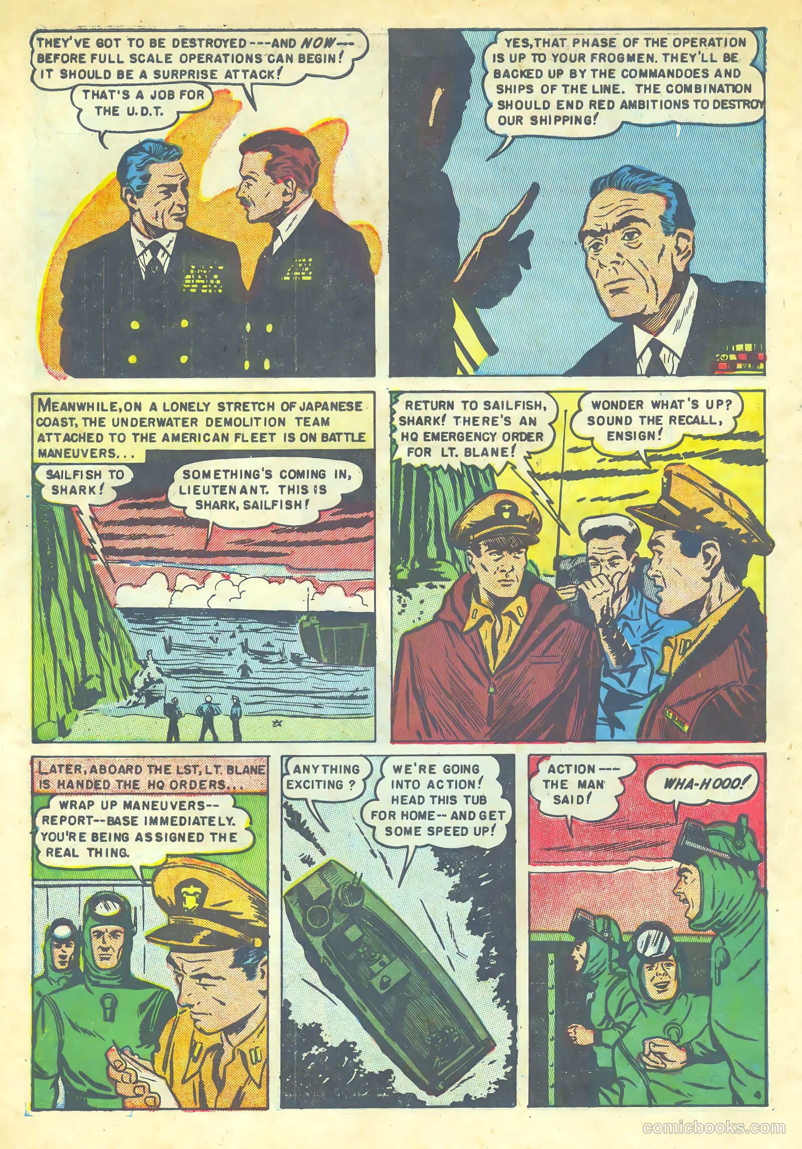 Fighting Undersea Commandos #2 — page 6 of 36