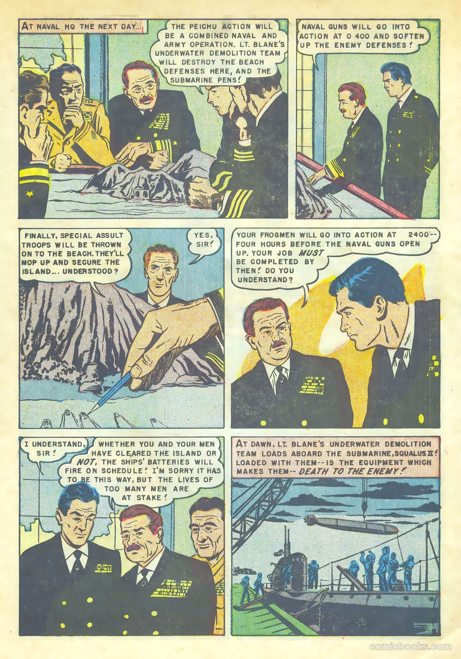 Fighting Undersea Commandos #2 — page 7 of 36