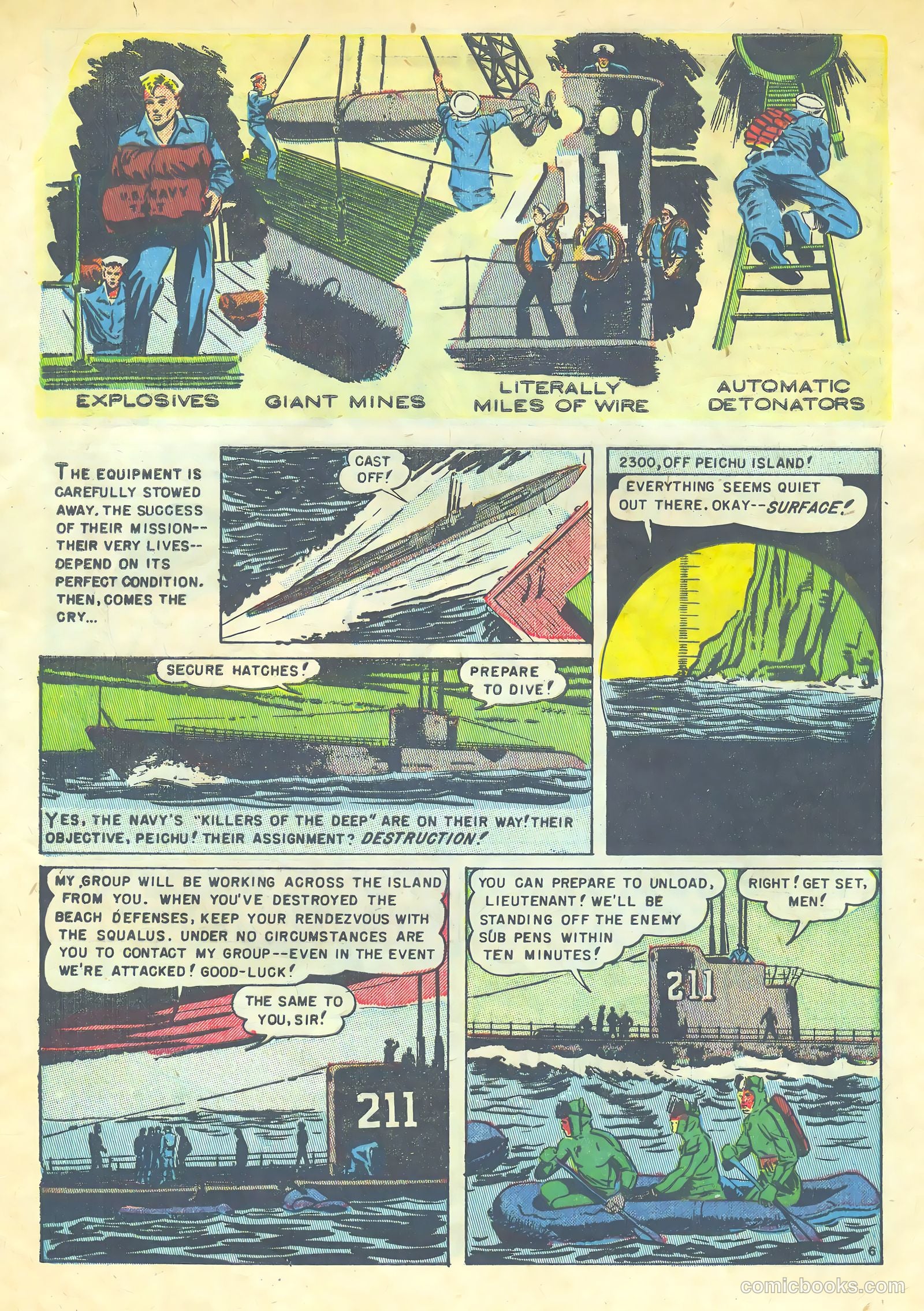Fighting Undersea Commandos #2 — page 8 of 36