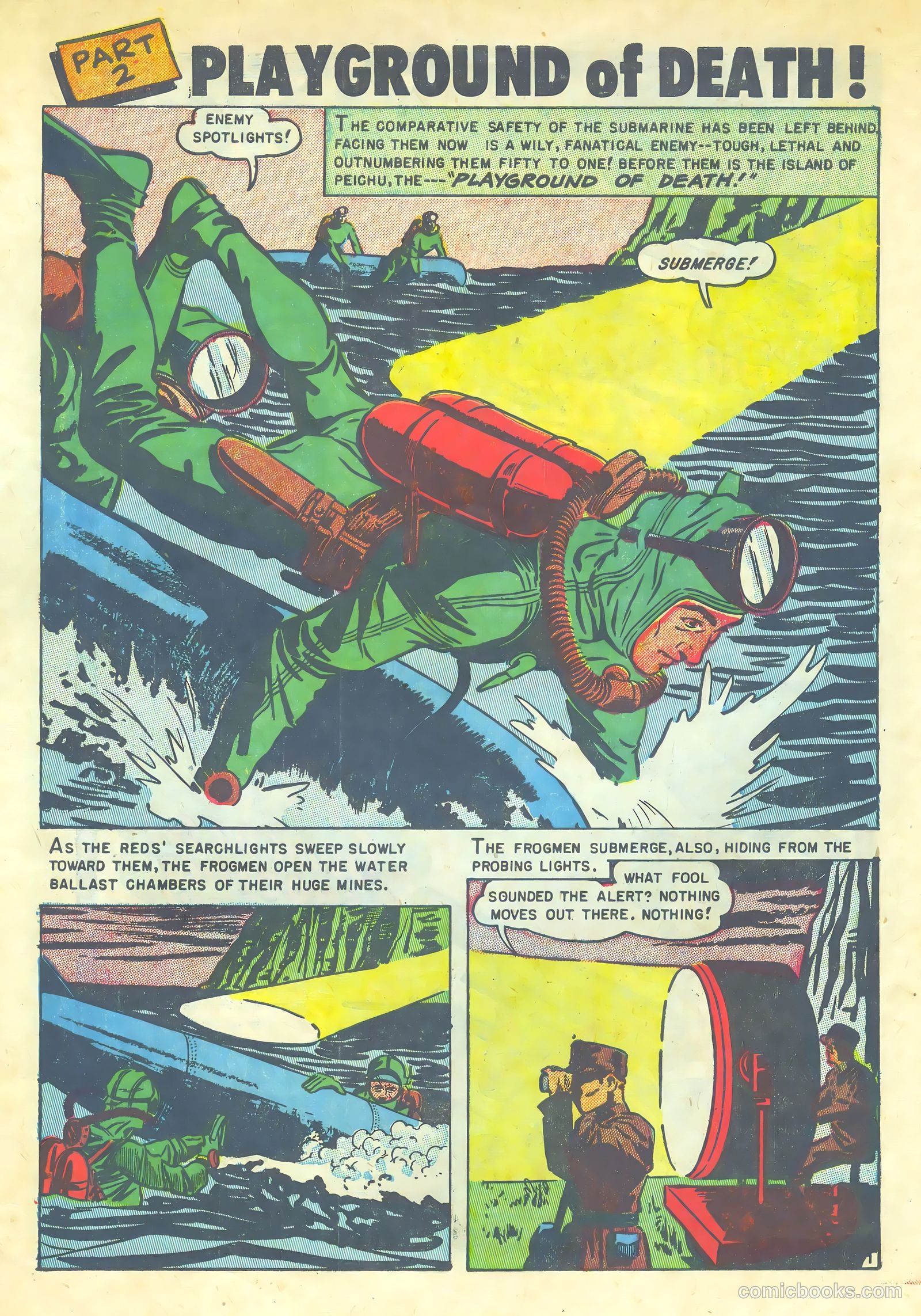 Fighting Undersea Commandos #2 — page 10 of 36