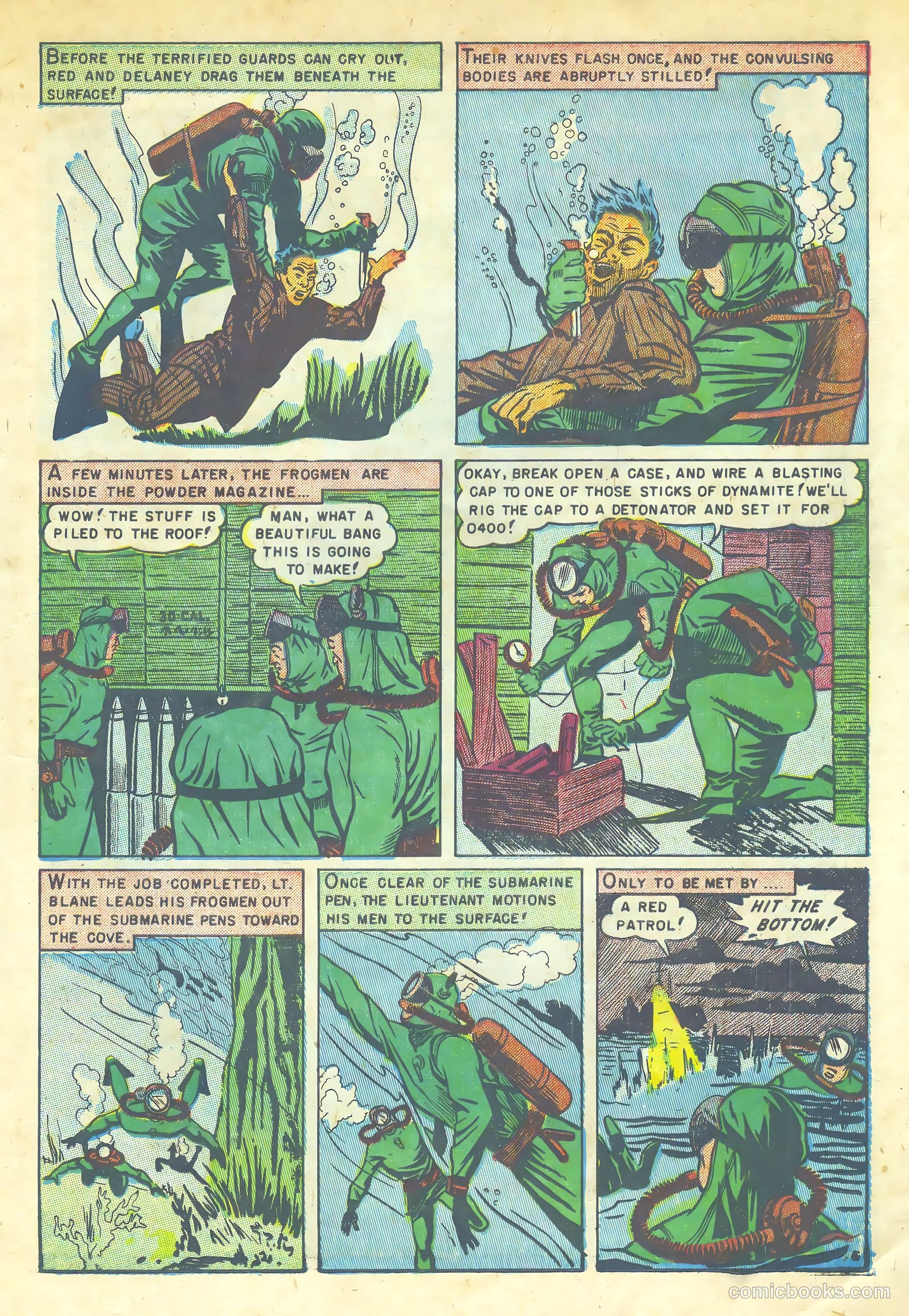 Fighting Undersea Commandos #2 — page 15 of 36