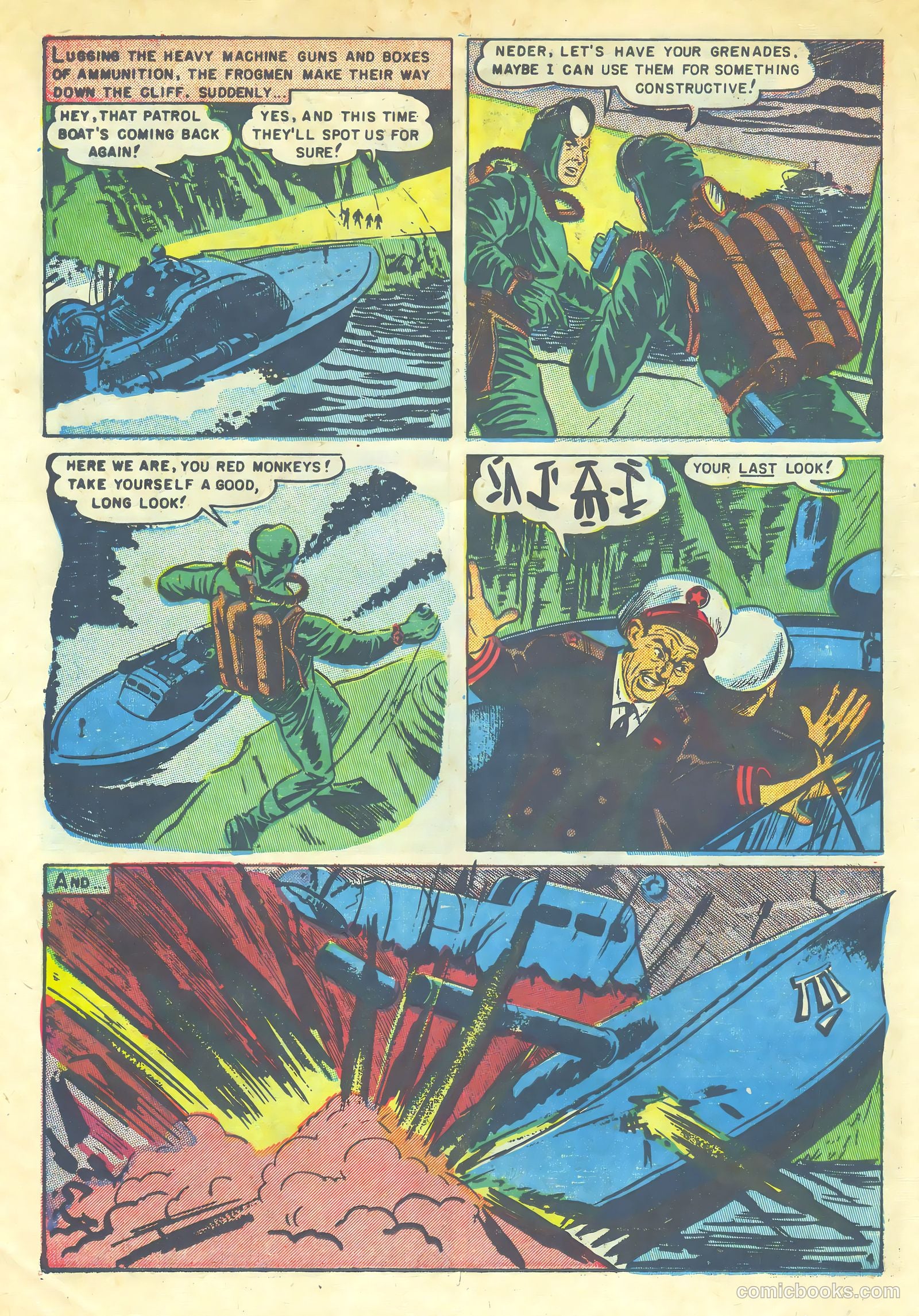 Fighting Undersea Commandos #2 — page 22 of 36