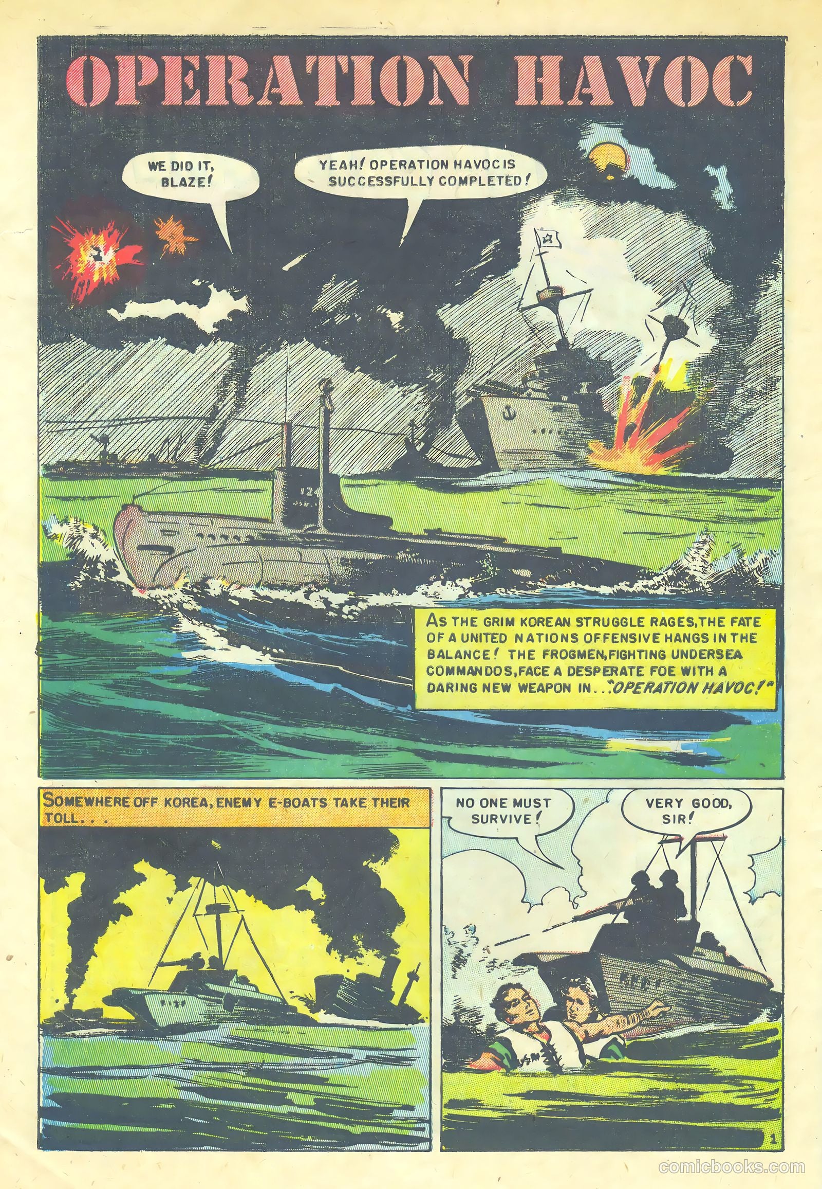 Fighting Undersea Commandos #2 — page 28 of 36