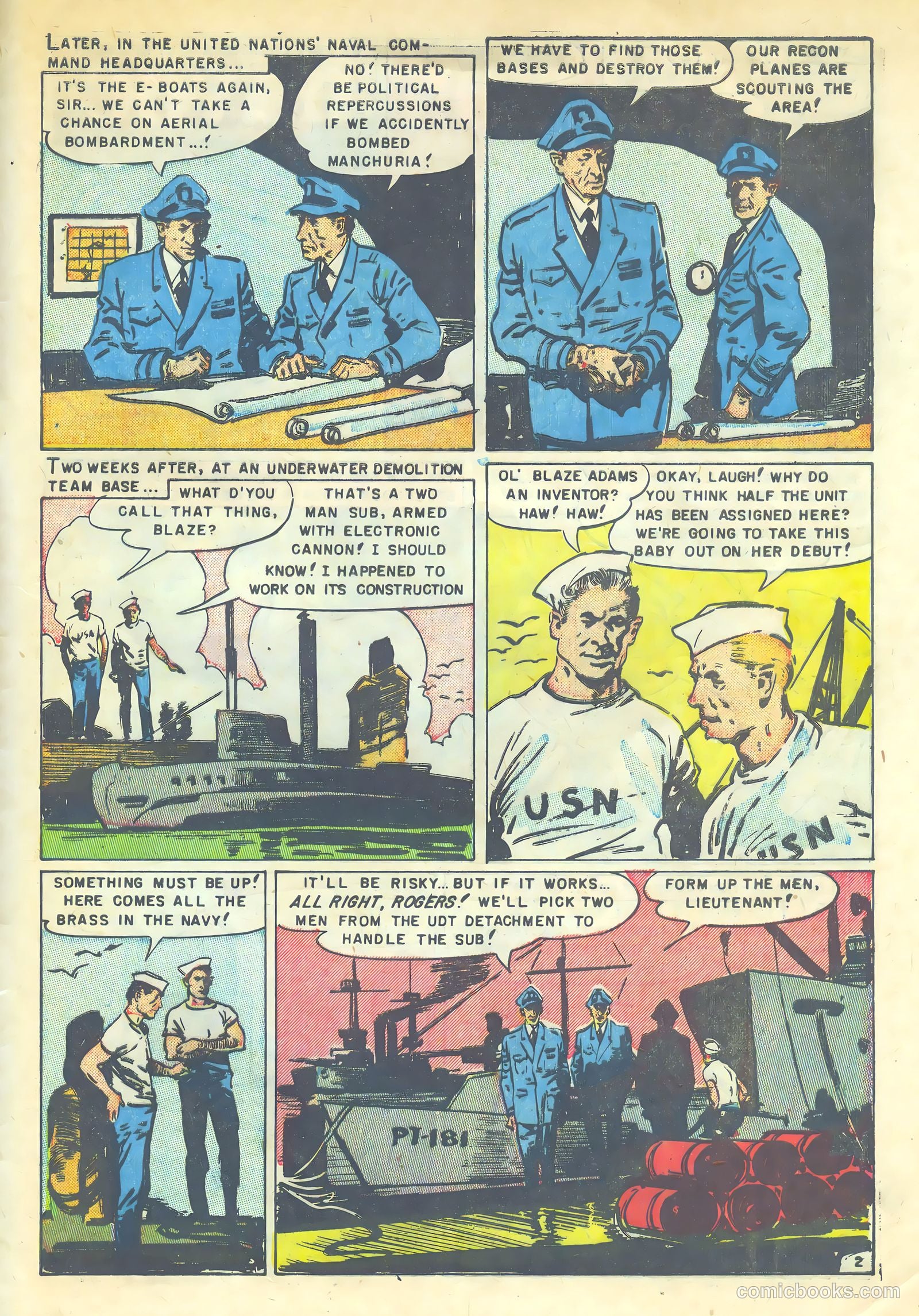 Fighting Undersea Commandos #2 — page 29 of 36